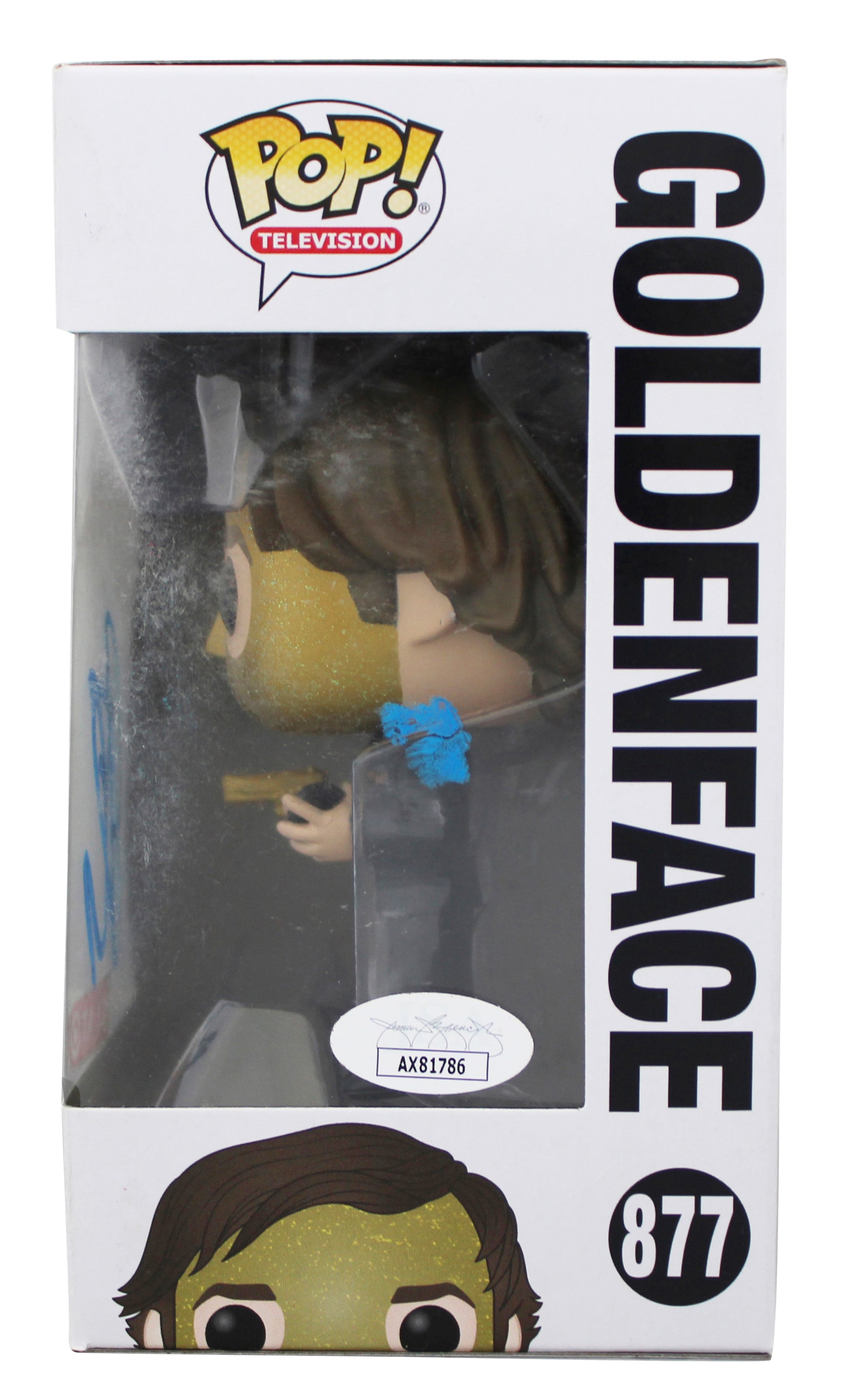 John Krasinski The Office Signed Goldenface #877 Funko Pop Figure JSA #AX81786