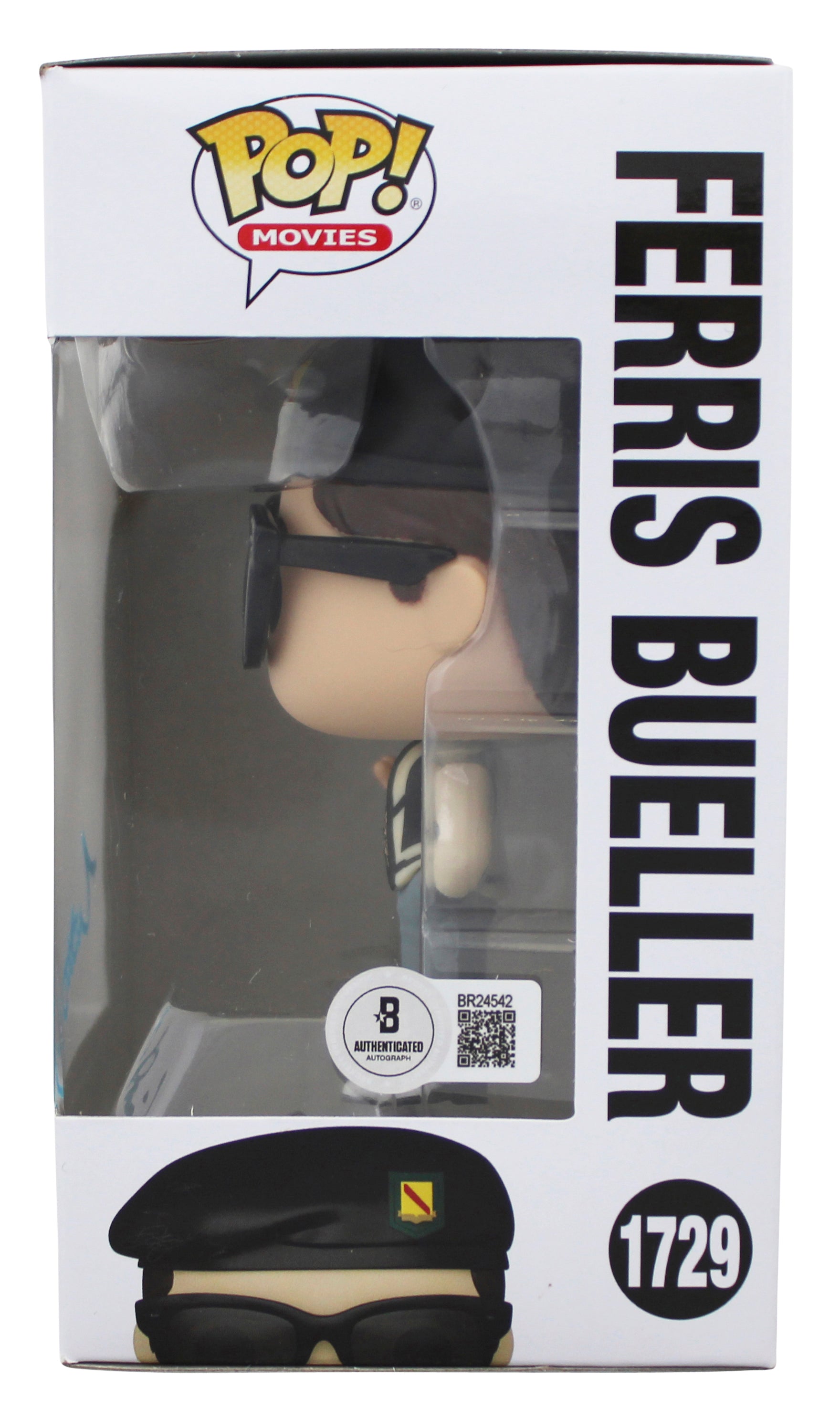 Matthew Broderick Signed Ferris Bueller #1729 Funko Pop Figure BAS #BR24542