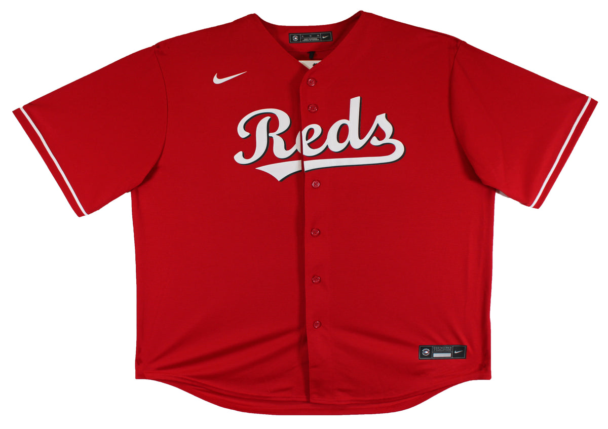 Reds Johnny Bench Authentic Signed Red Majestic Jersey Autographed Fanatics