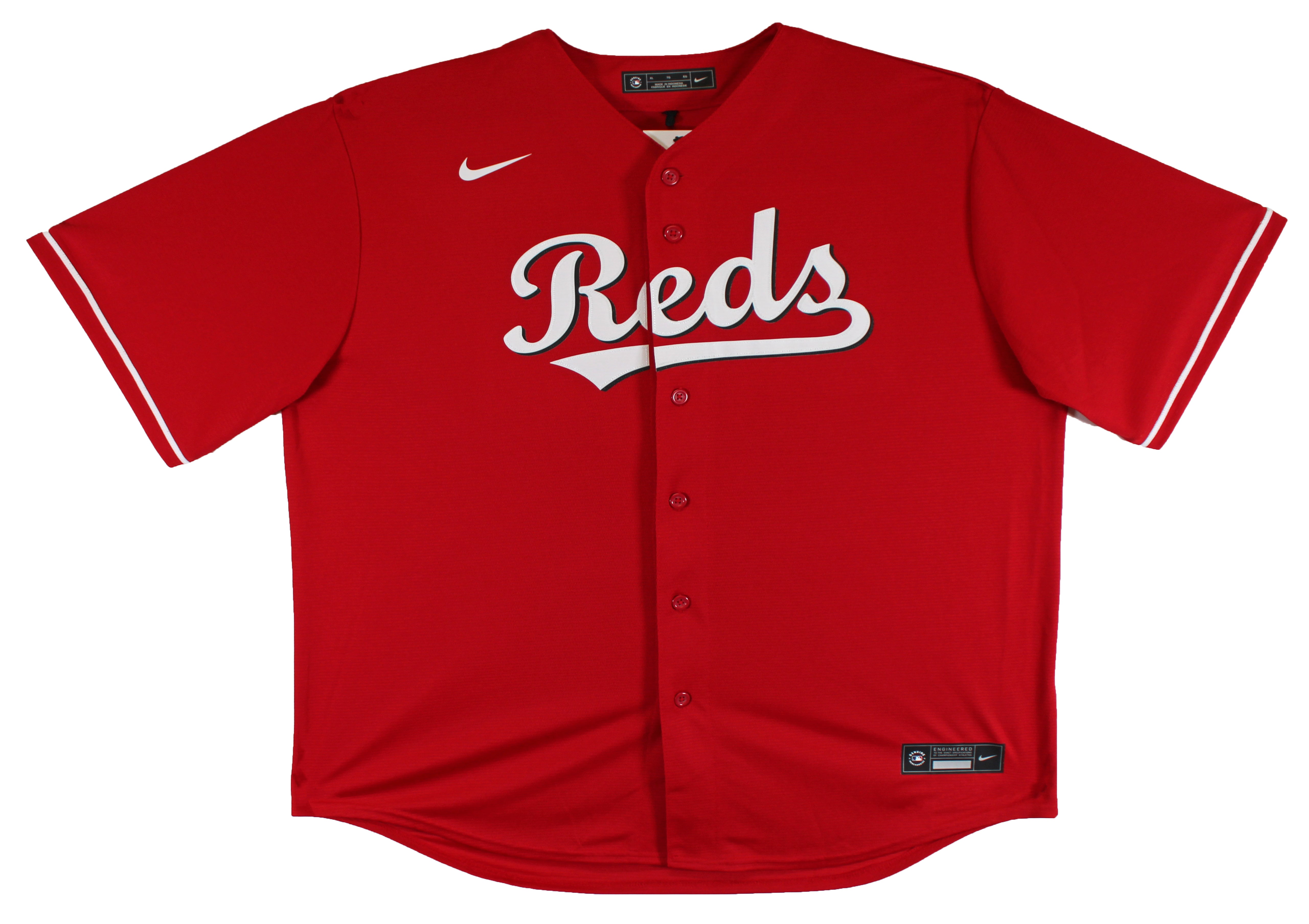 Reds Johnny Bench Authentic Signed Red Majestic Jersey Autographed Fanatics