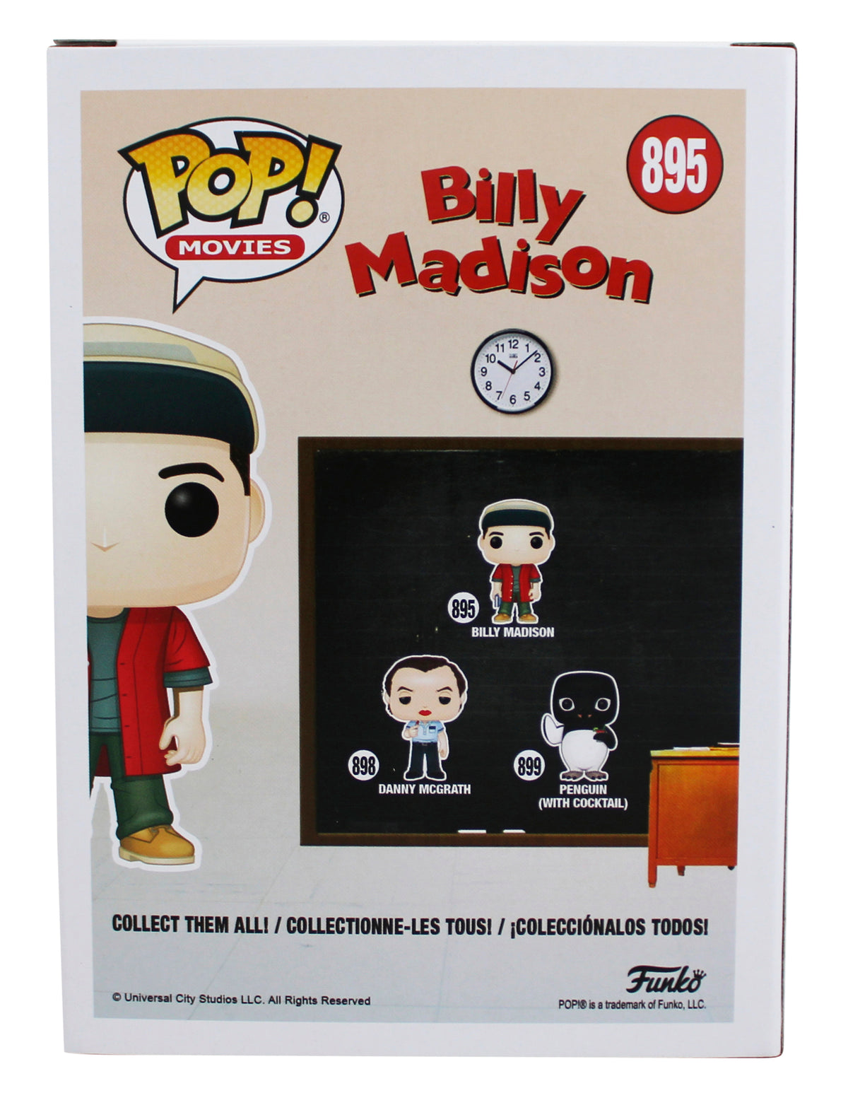 Adam Sandler Signed Billy Madison #896 Funko Pop Vinyl Figure BAS #BU82500