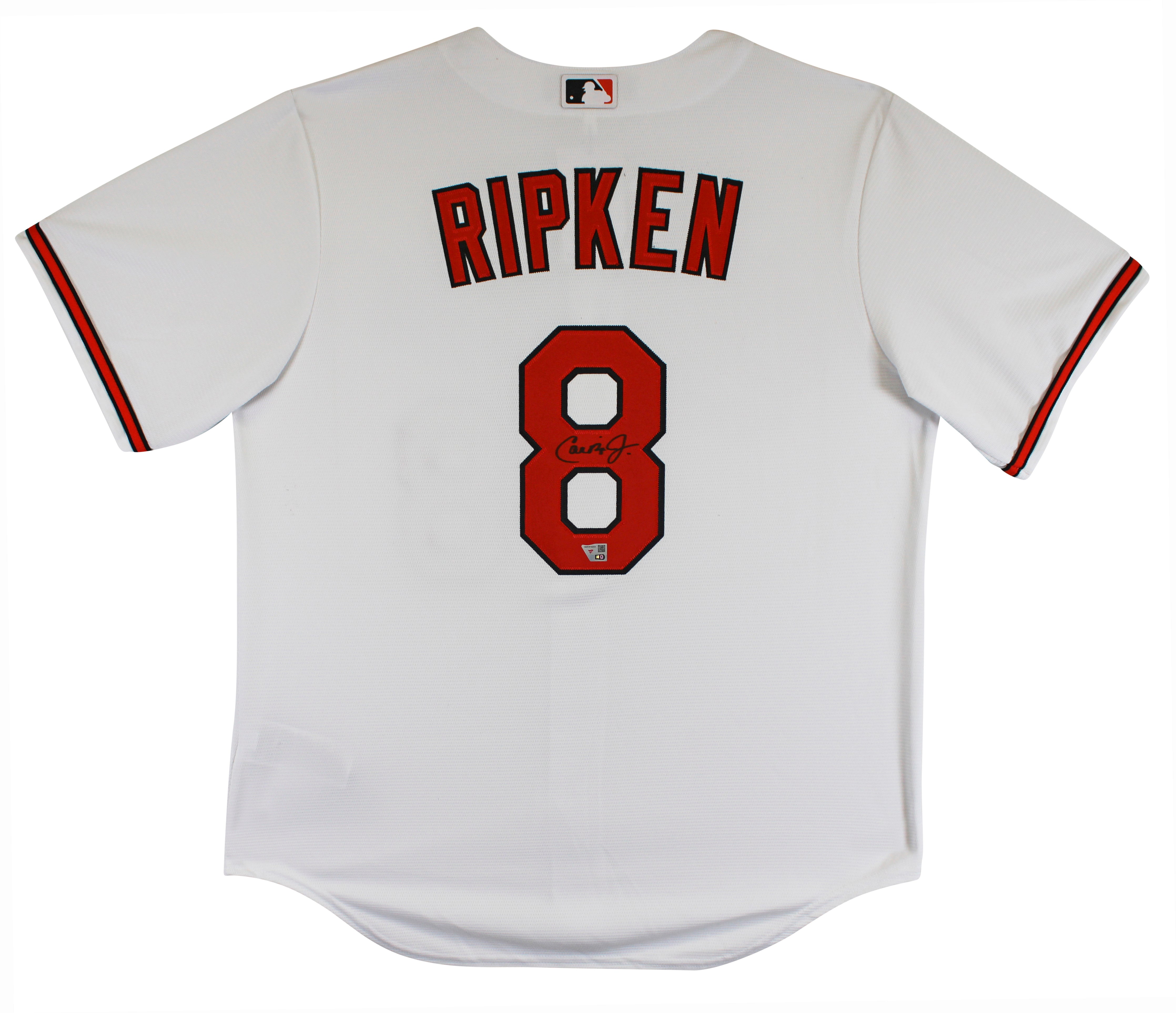 Orioles Cal Ripken Jr. Authentic Signed White Nike Jersey Autographed Fanatics