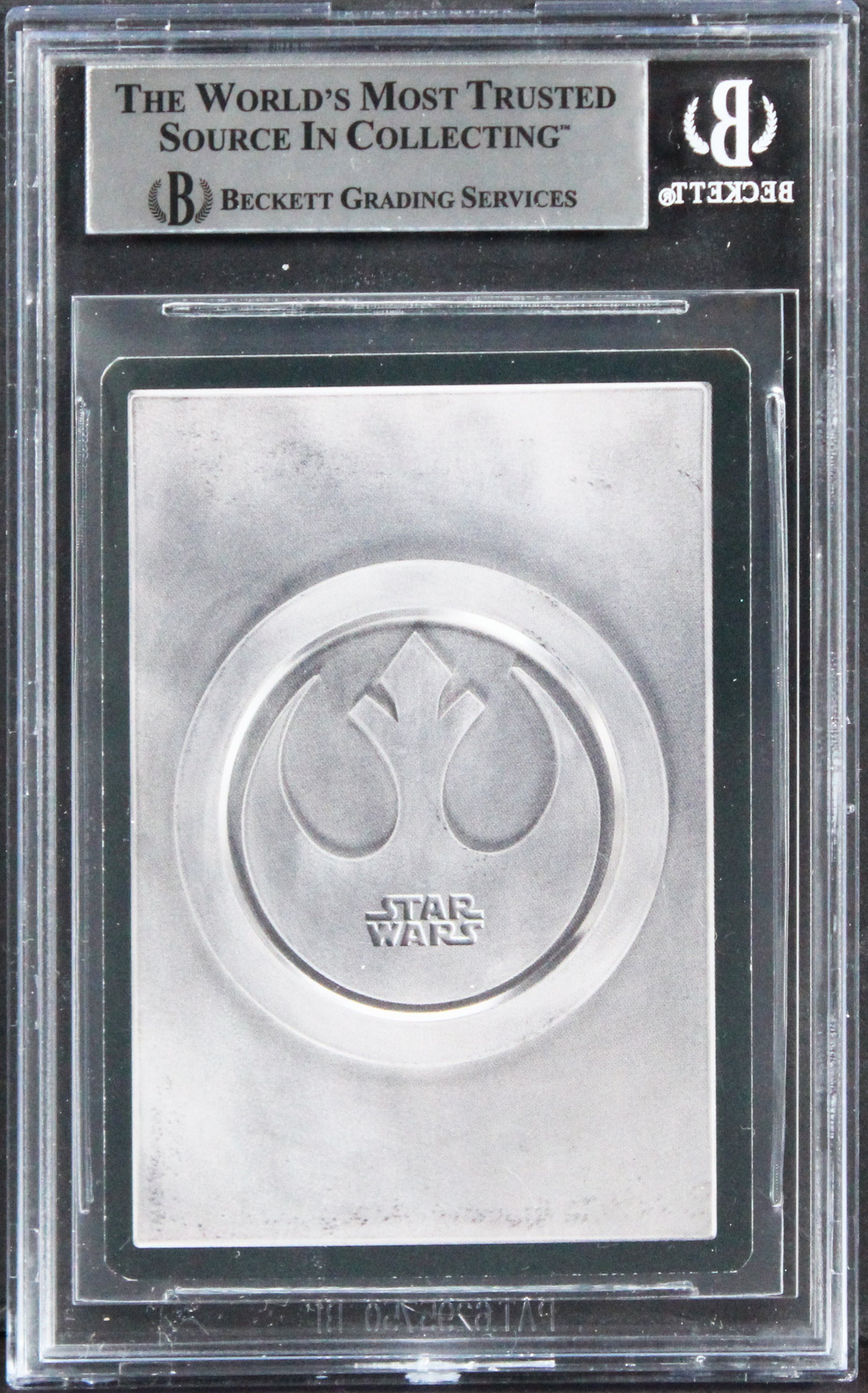 Star Wars (2) McGovern & Forrest W/ Insc Signed 1995 Premiere #258 Card BAS Slab