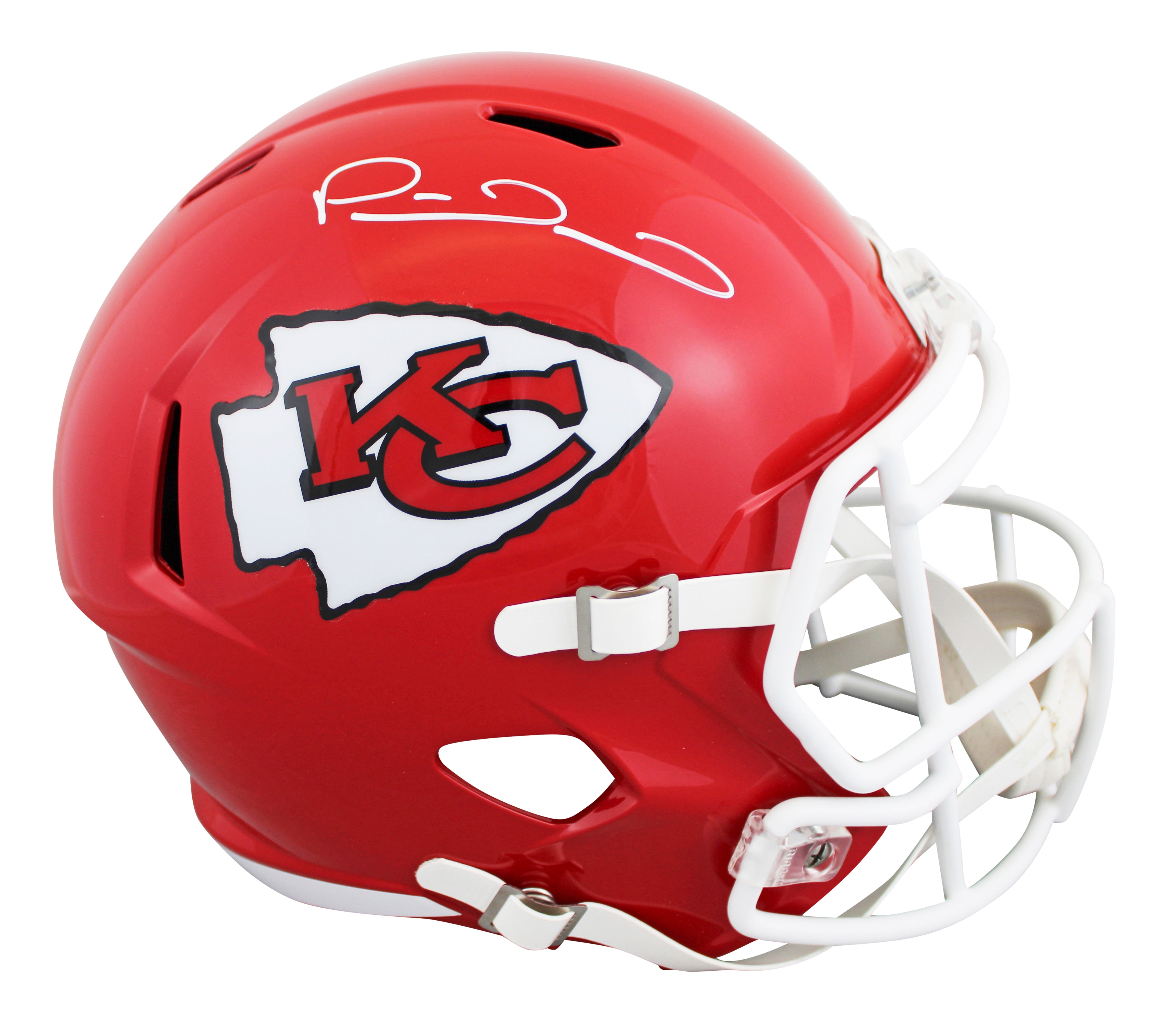 Chiefs Patrick Mahomes Signed Full Size Speed Rep Helmet W/ Case JSA Witness