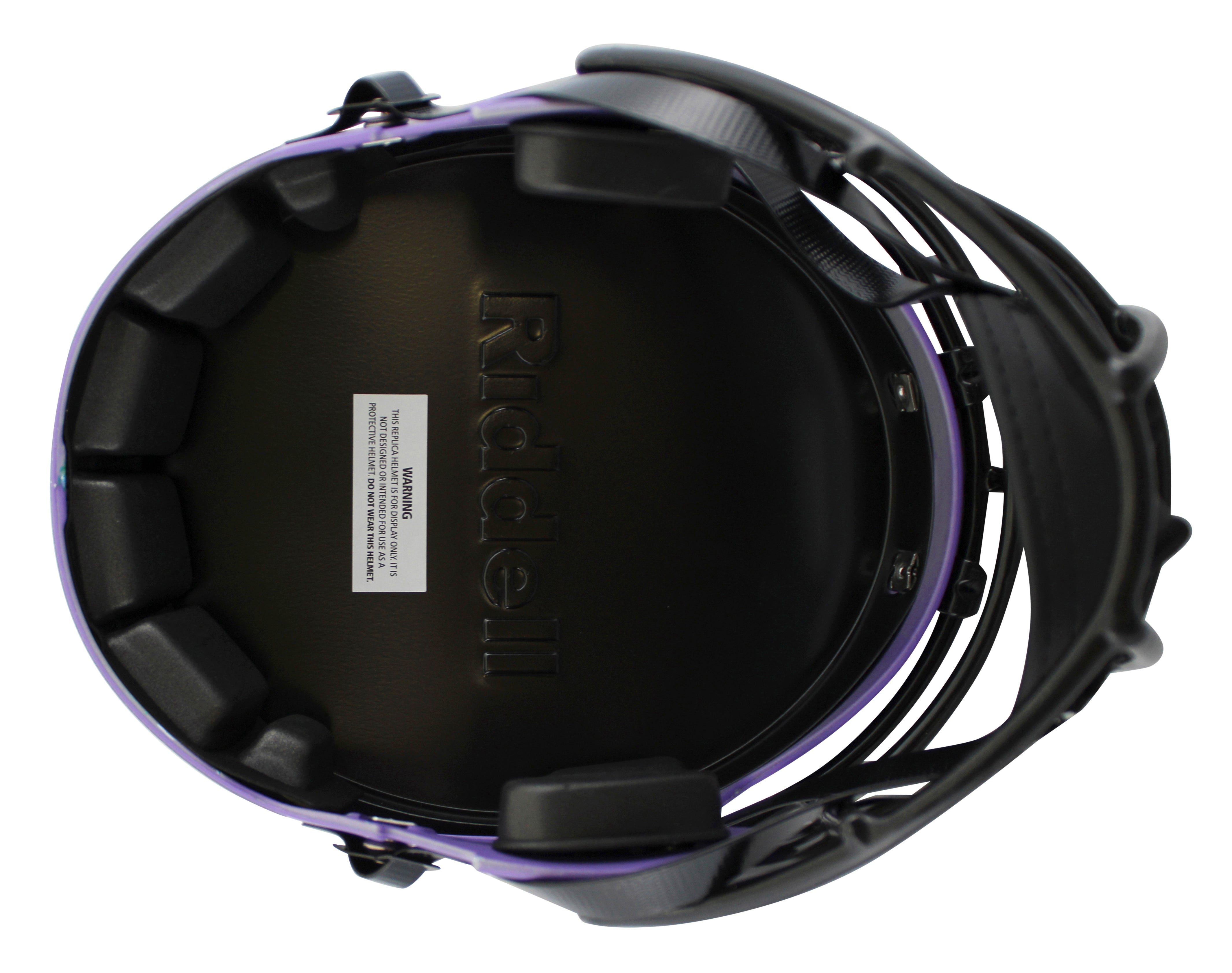 Ravens Ray Lewis Authentic Signed Rave Full Size Speed Rep Helmet BAS Witnessed