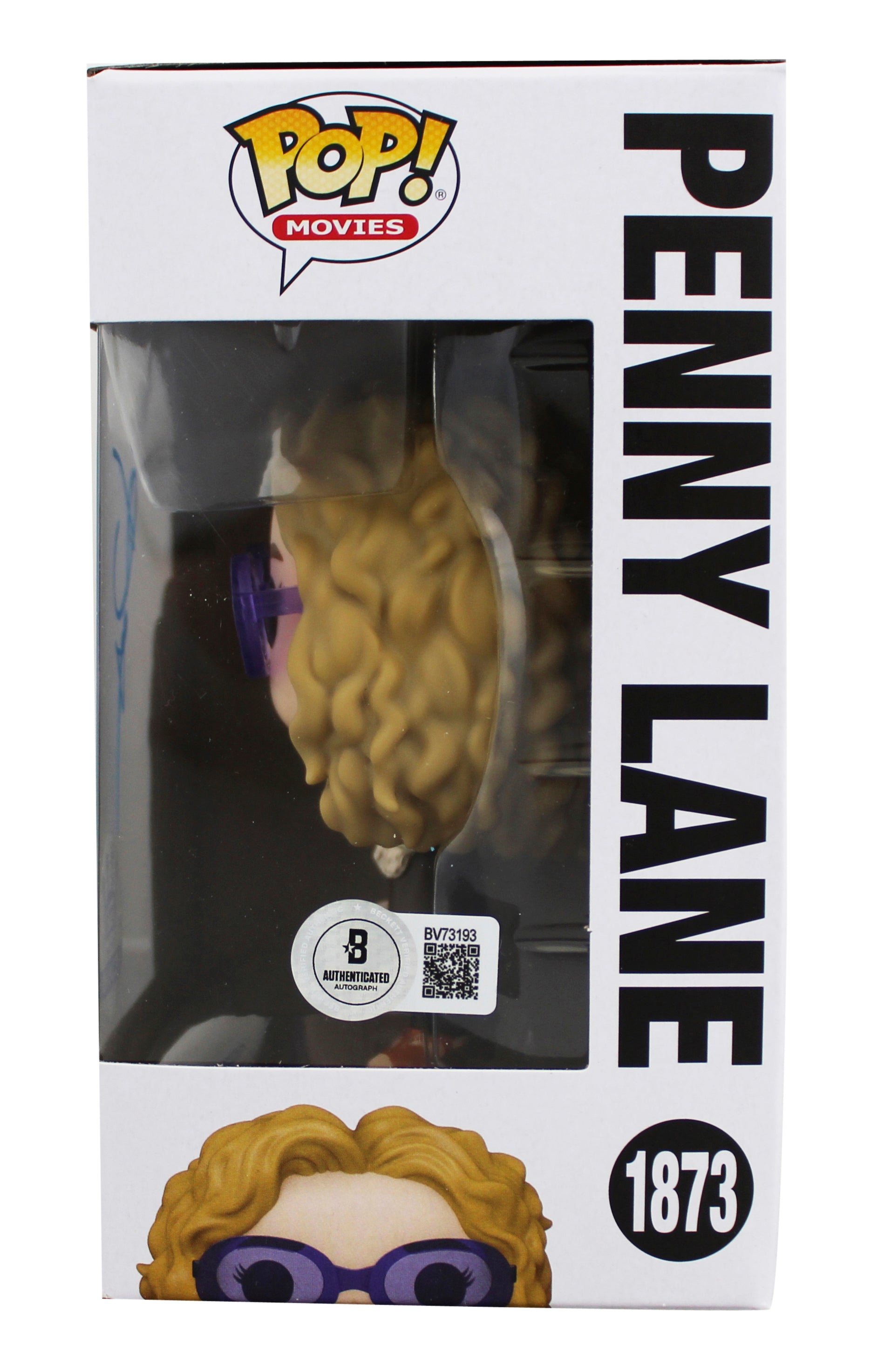 Kate Hudson Almost Famous Signed Penny Lane #1873 Funko Pop Vinyl Figure BAS