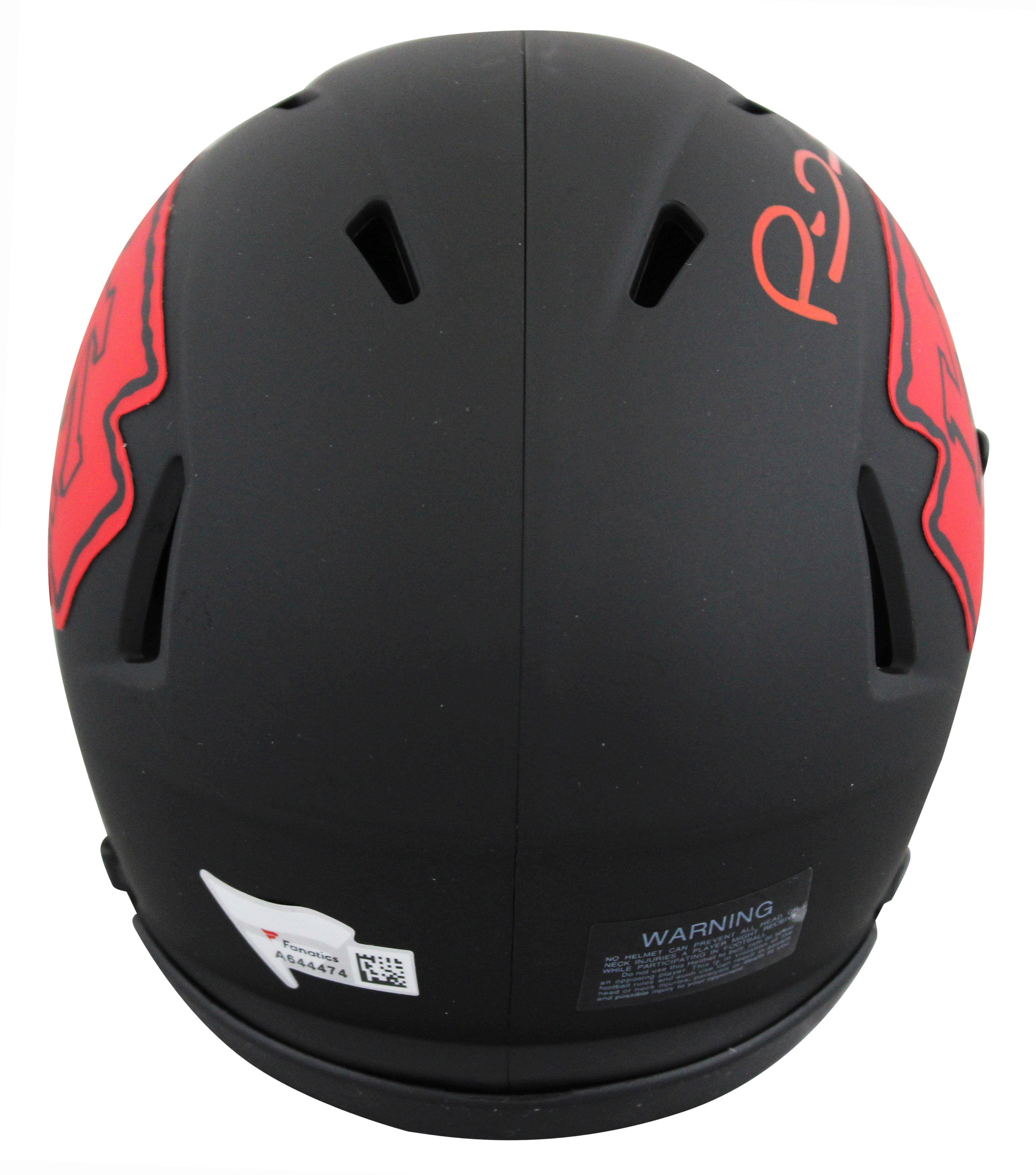 Chiefs Patrick Mahomes Signed Eclipse Speed Mini Helmet w/ Case Fanatics