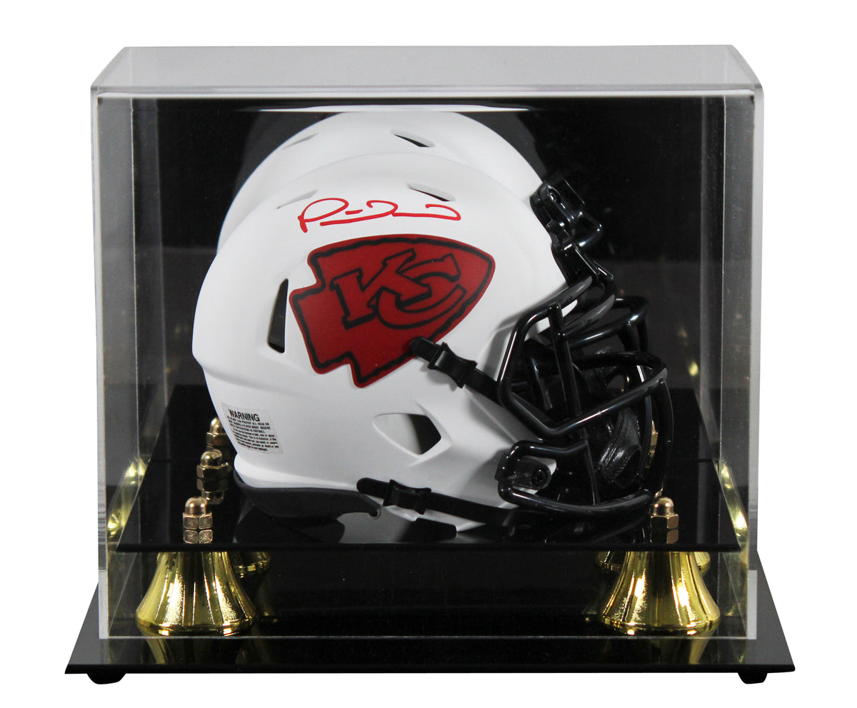 Chiefs Patrick Mahomes Authentic Signed Lunar Speed Mini Helmet w/ Case Fanatics