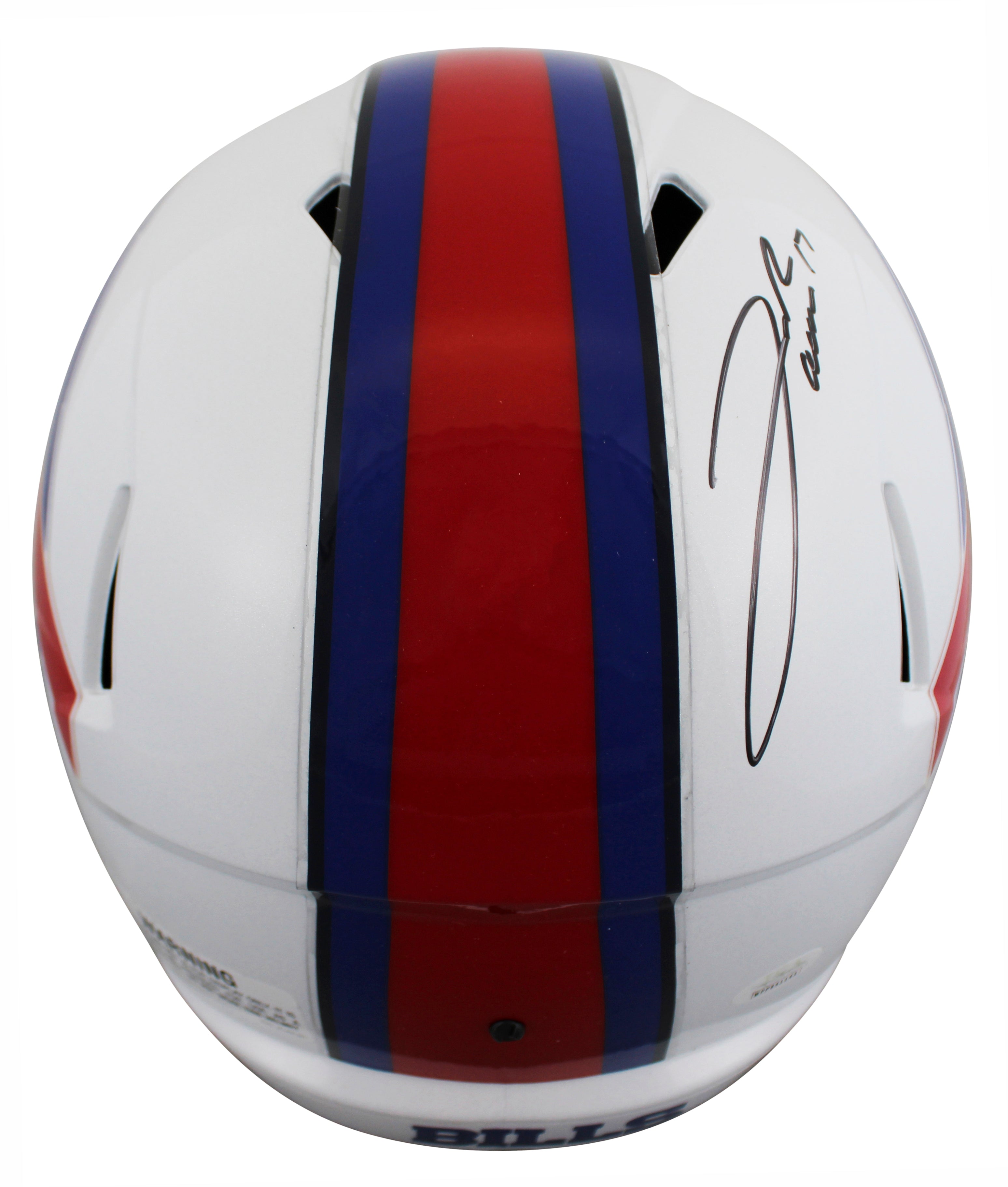 Bills Josh Allen Authentic Signed Full Size Speed Rep Helmet JSA Witnessed