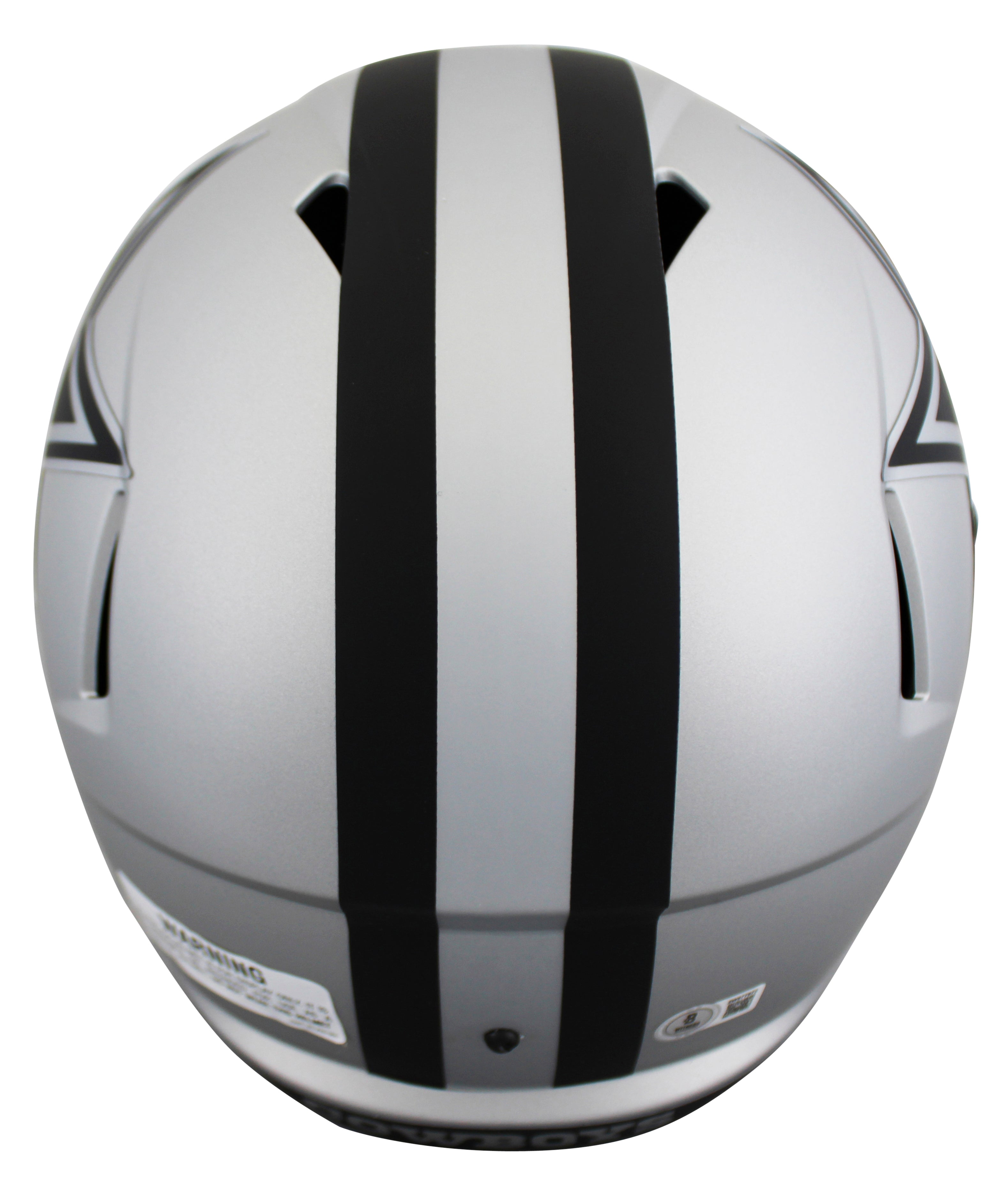 Cowboys Dak Prescott Signed Rave Full Size Speed Rep Helmet W/ Case BAS Witness