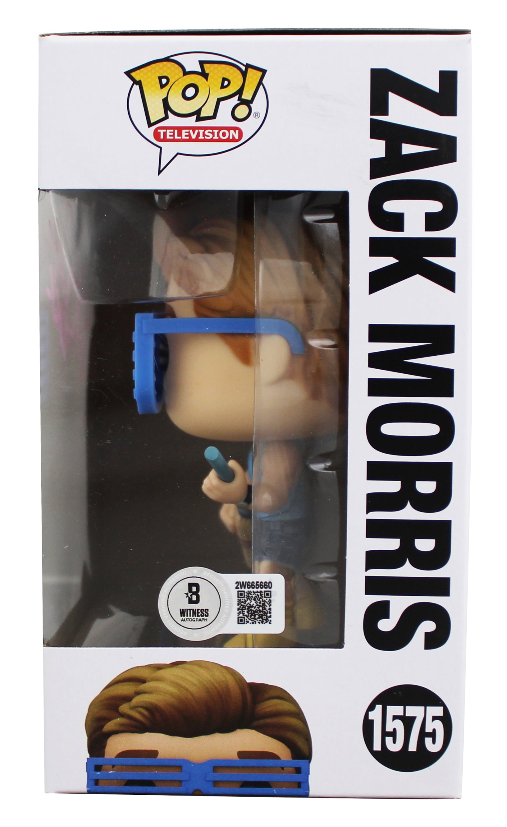 Mark-Paul Gosselaar Saved By The Bell "Zack" Signed #1575 Funko Pop Figure BAS 3