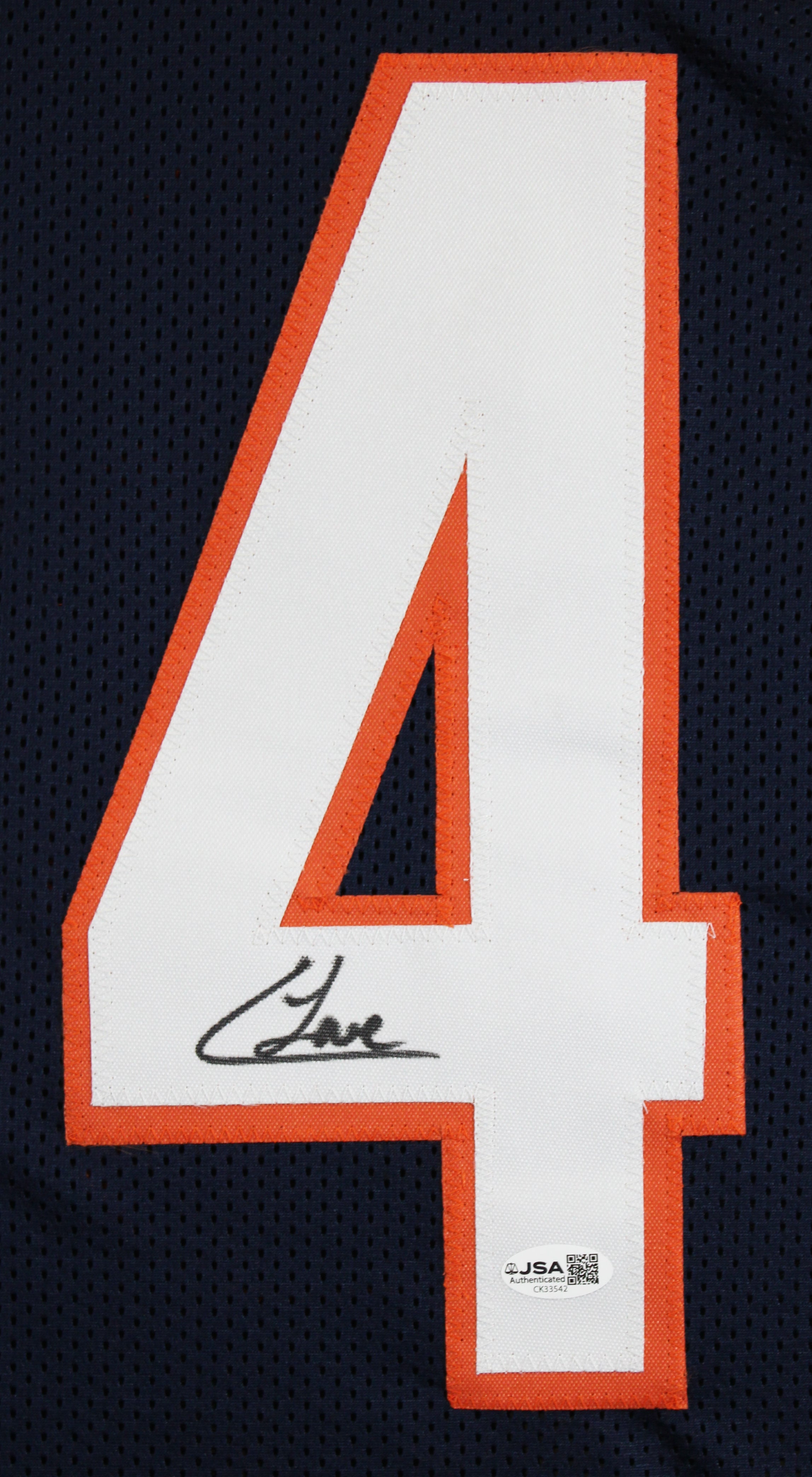 Colston Loveland Authentic Signed Navy Pro Style Jersey Autographed JSA
