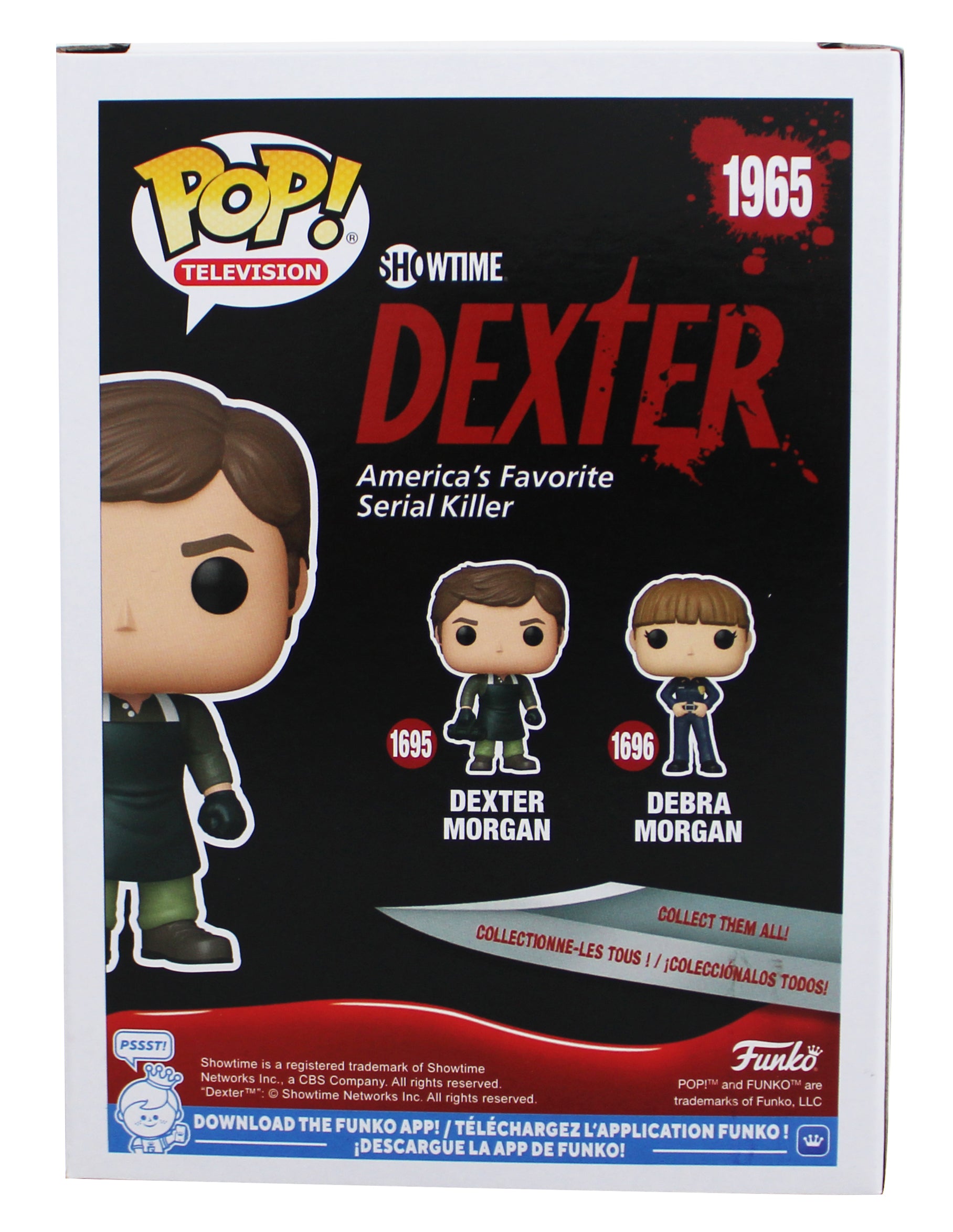 Michael C. Hall Dexter Signed Dexter Morgan #1965 Funko Pop Vinyl Figure BAS