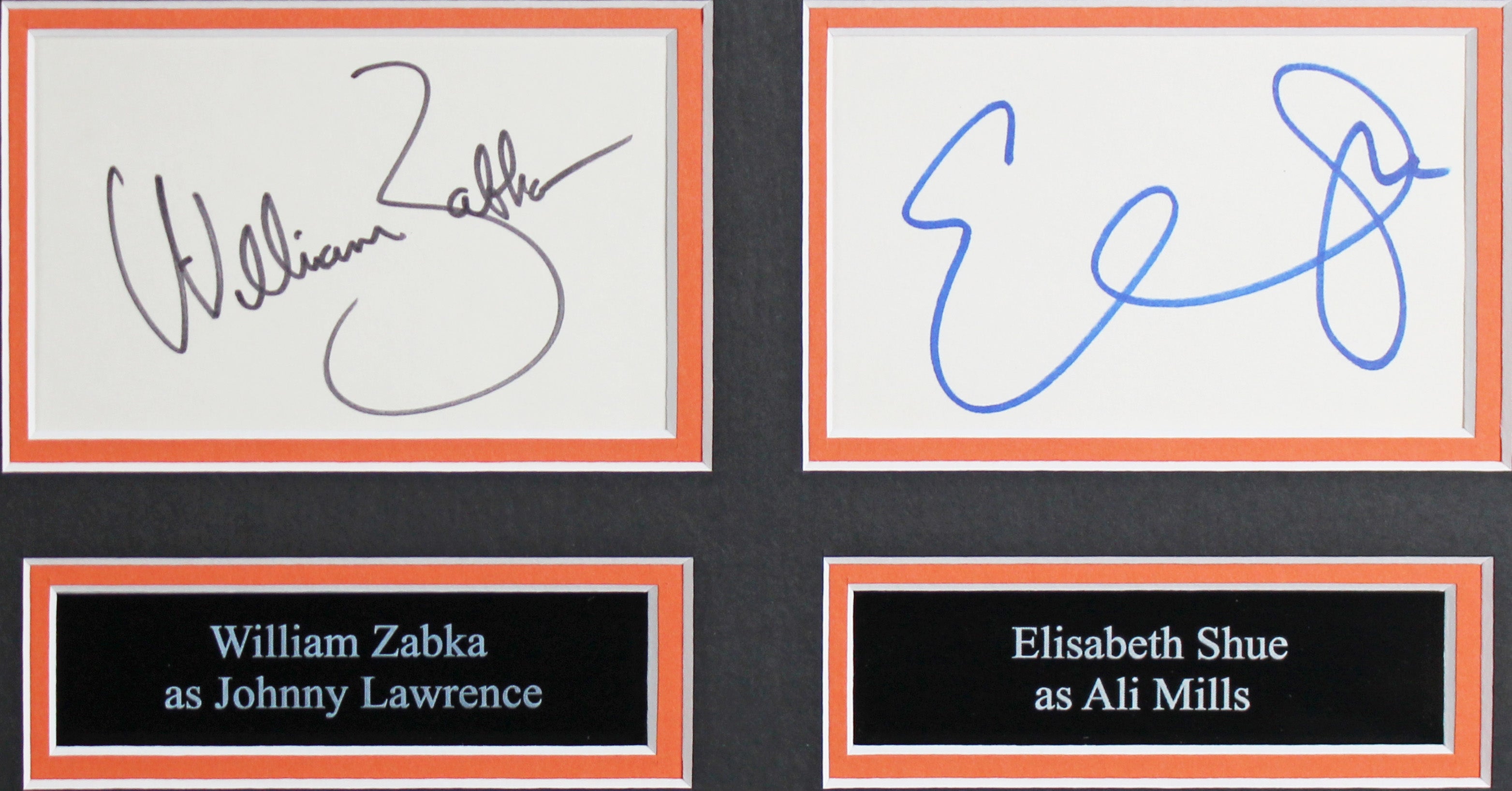 The Karate Kid (5) Morita, Macchio, Zabka, Shue & Kove Signed Framed Display BAS
