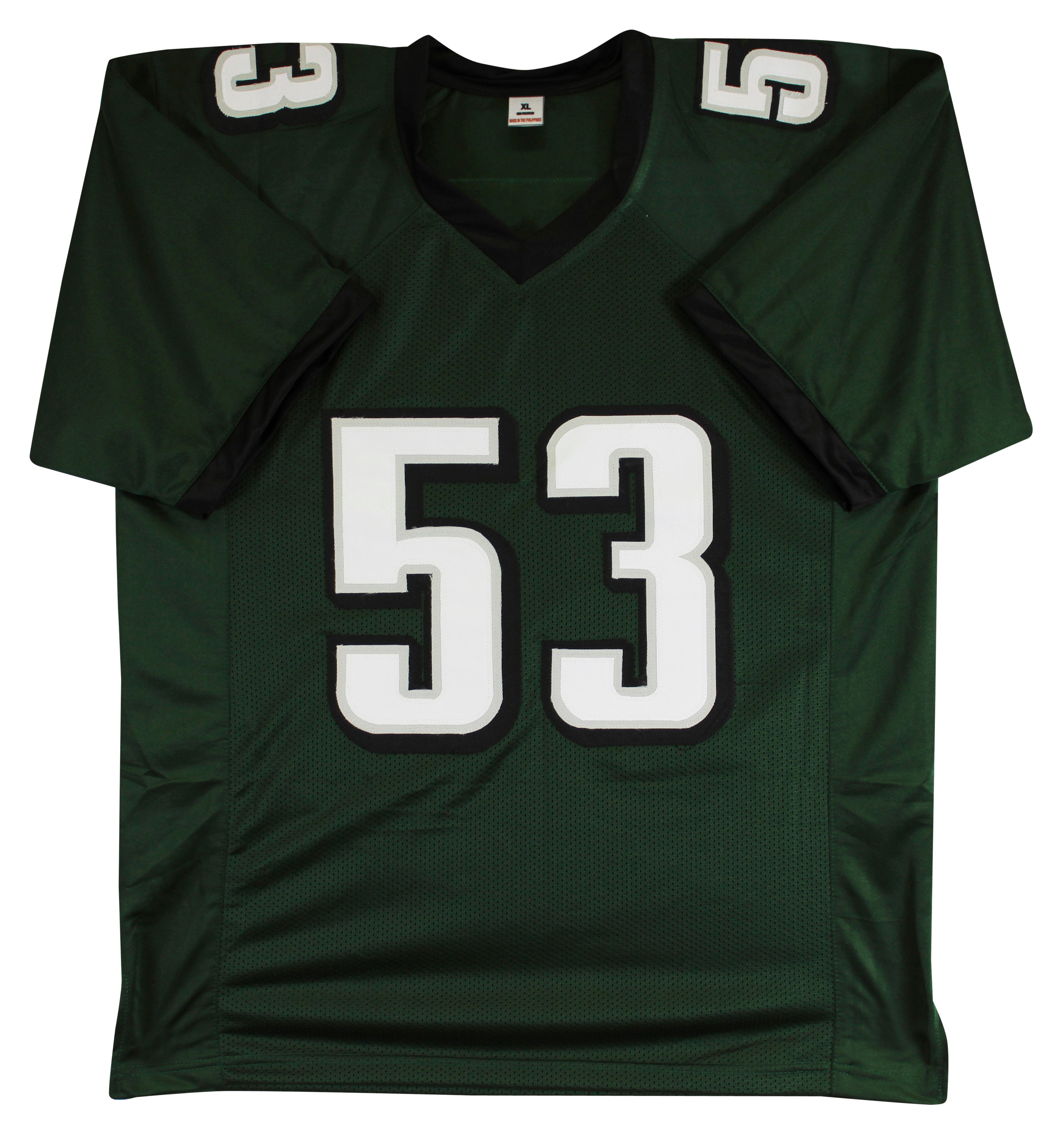 Zack Baun Authentic Signed Green Pro Style Jersey Autographed BAS Witnessed