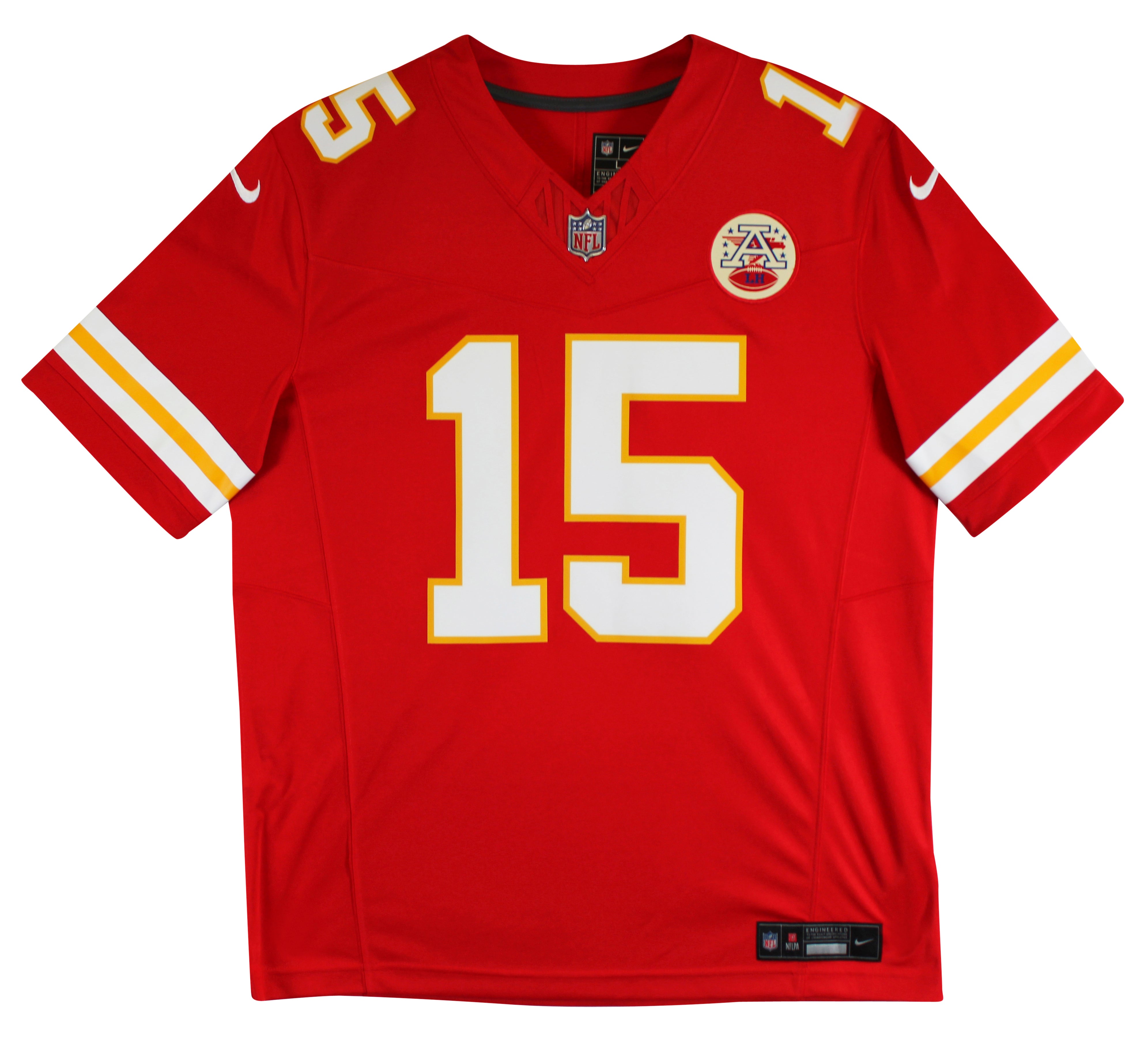 Chiefs Patrick Mahomes Authentic Signed Red Nike Limited Jersey JSA Witness