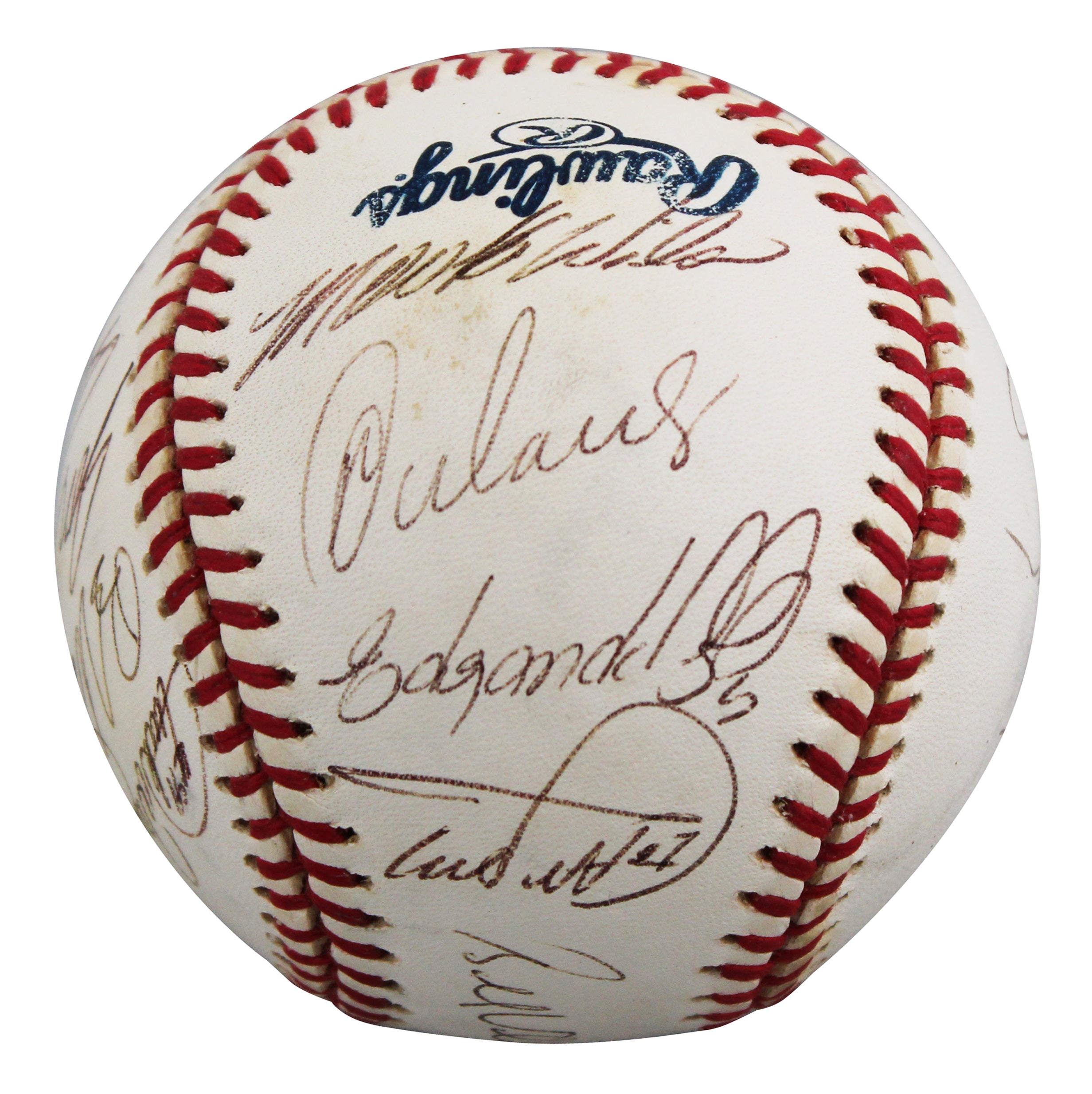 2000 Mets (20) Valentine, Piazza, Ventura Signed ONL Baseball BAS #AG007241