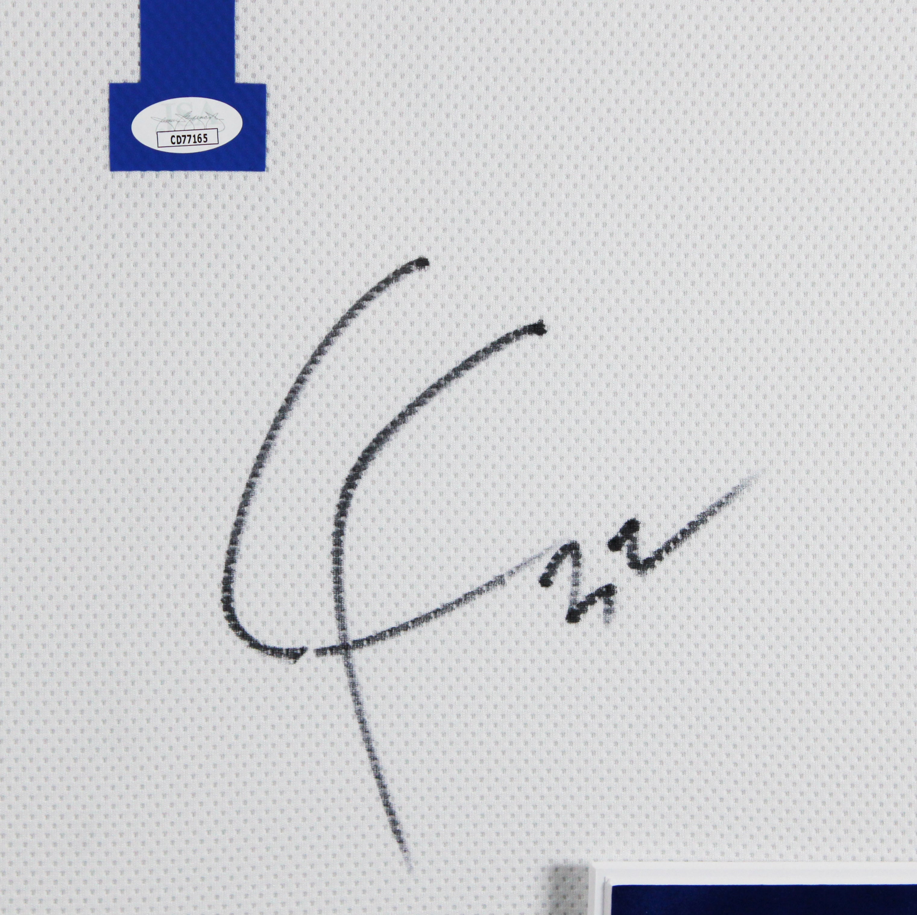 Duke Cooper Flagg Authentic Signed White Nike Authentic Jersey JSA #CD77165