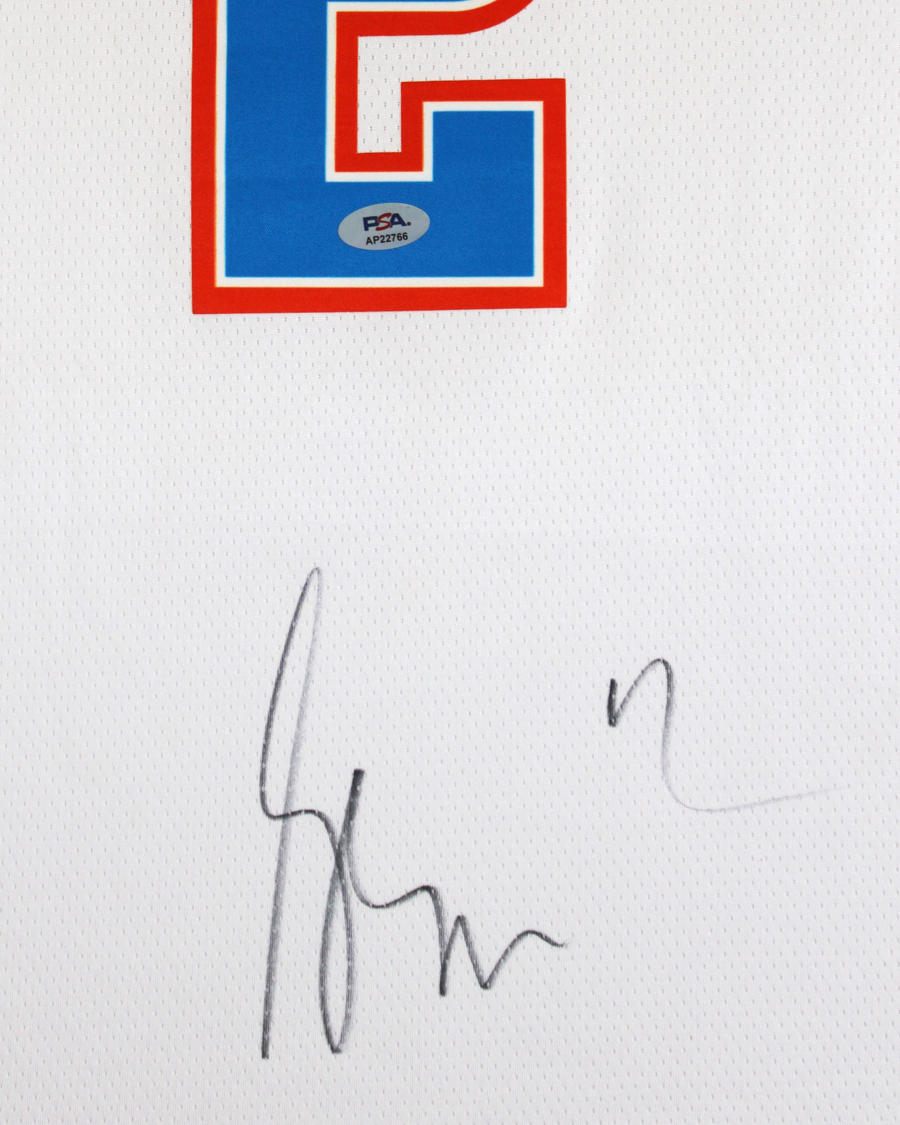 Thunder Shai Gilgeous-Alexander Signed White Nike Swingman Jersey PSA #AP22766