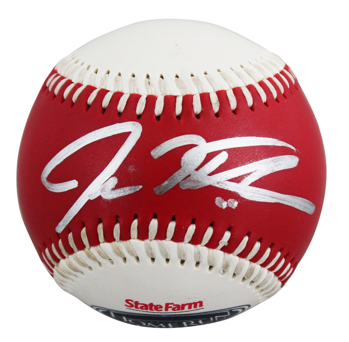 Rangers Josh Hamilton Signed 2008 Home Run Derby Logo Baseball BAS Wit #1W036807