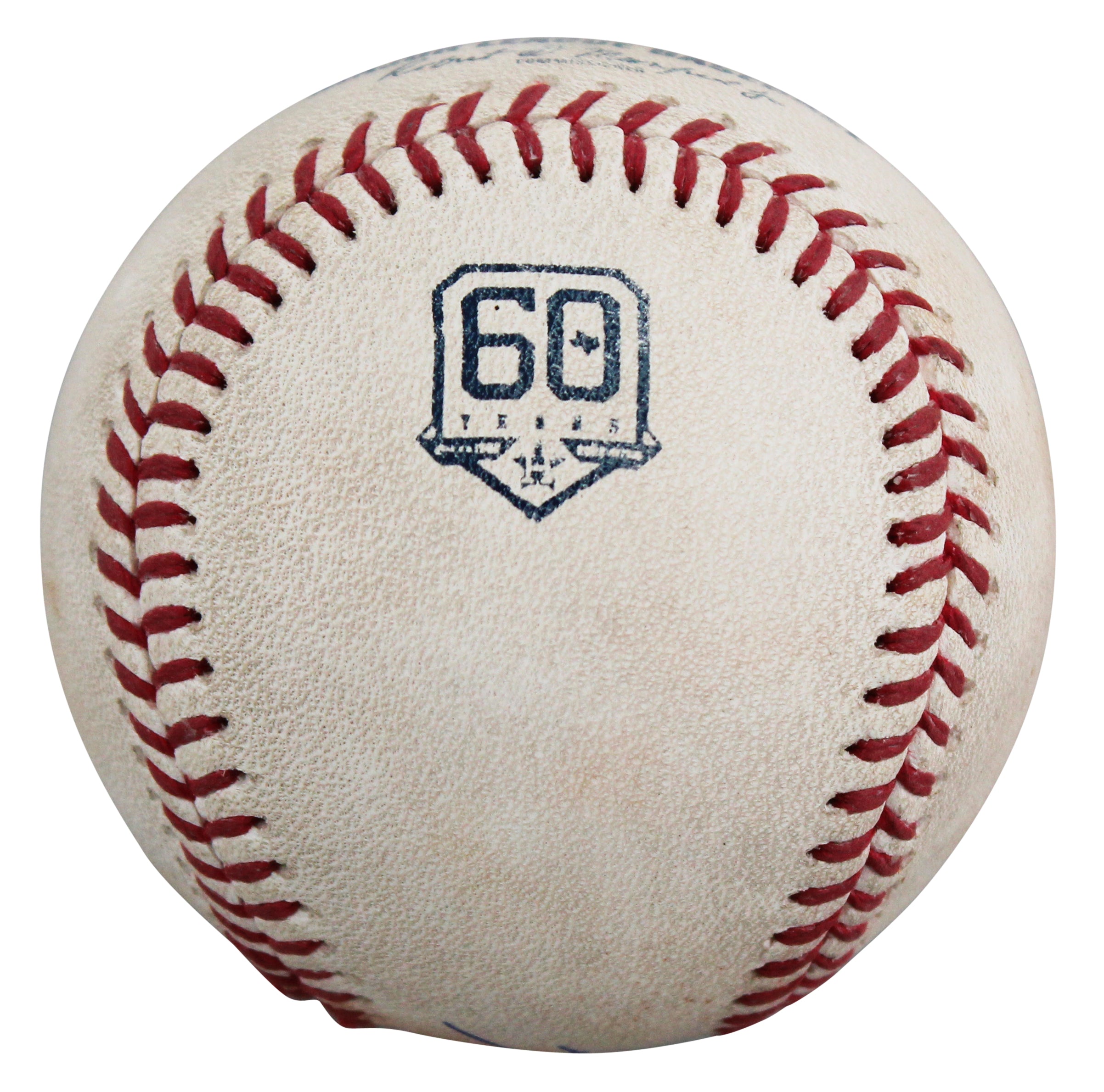 Rangers Marcus Semien Signed Game Used Robert Manfred OML Baseball BAS #BL72002