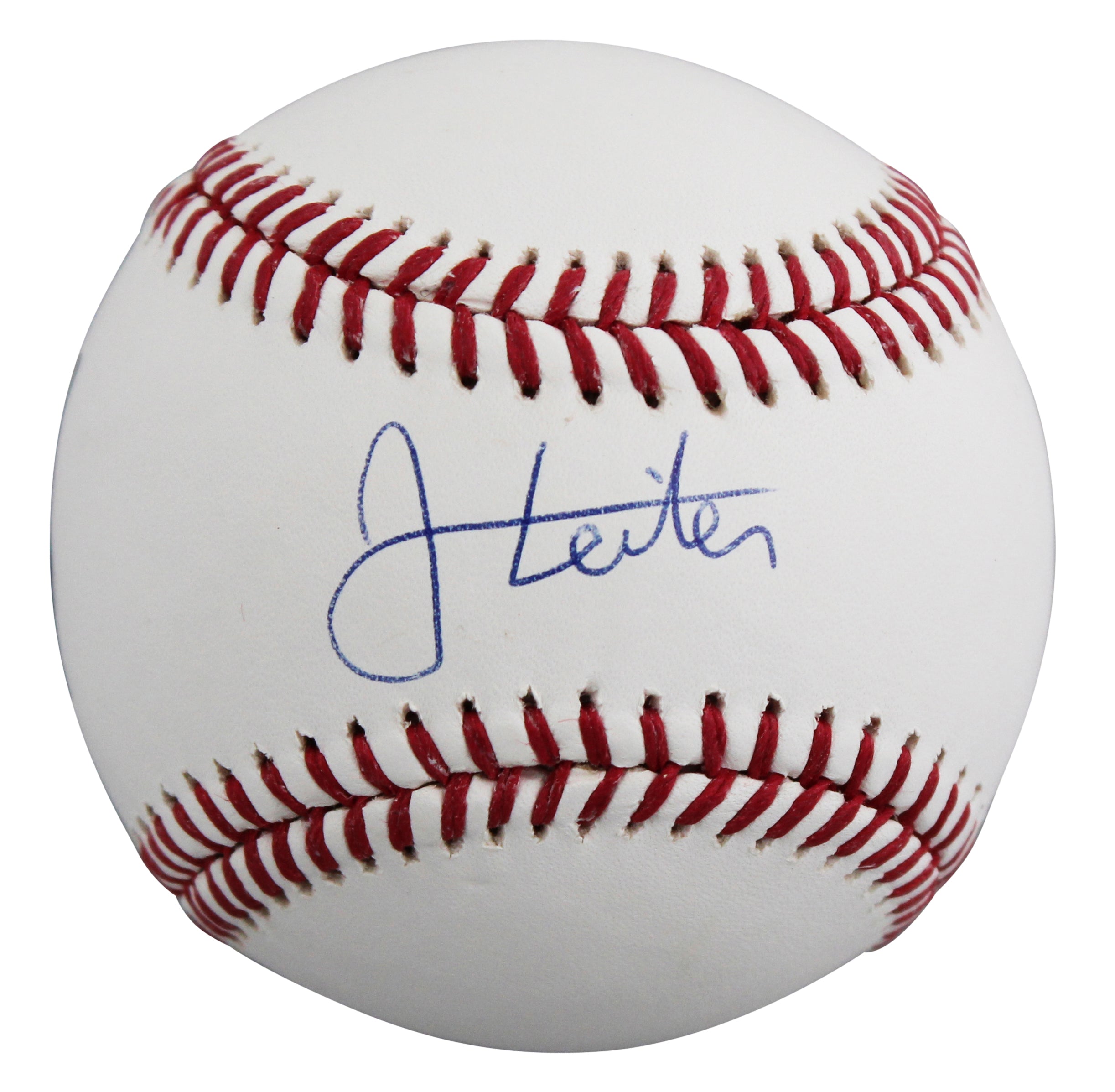 Rangers Jack Leiter Authentic Signed Manfred OML Baseball Fanatics #LG20379009