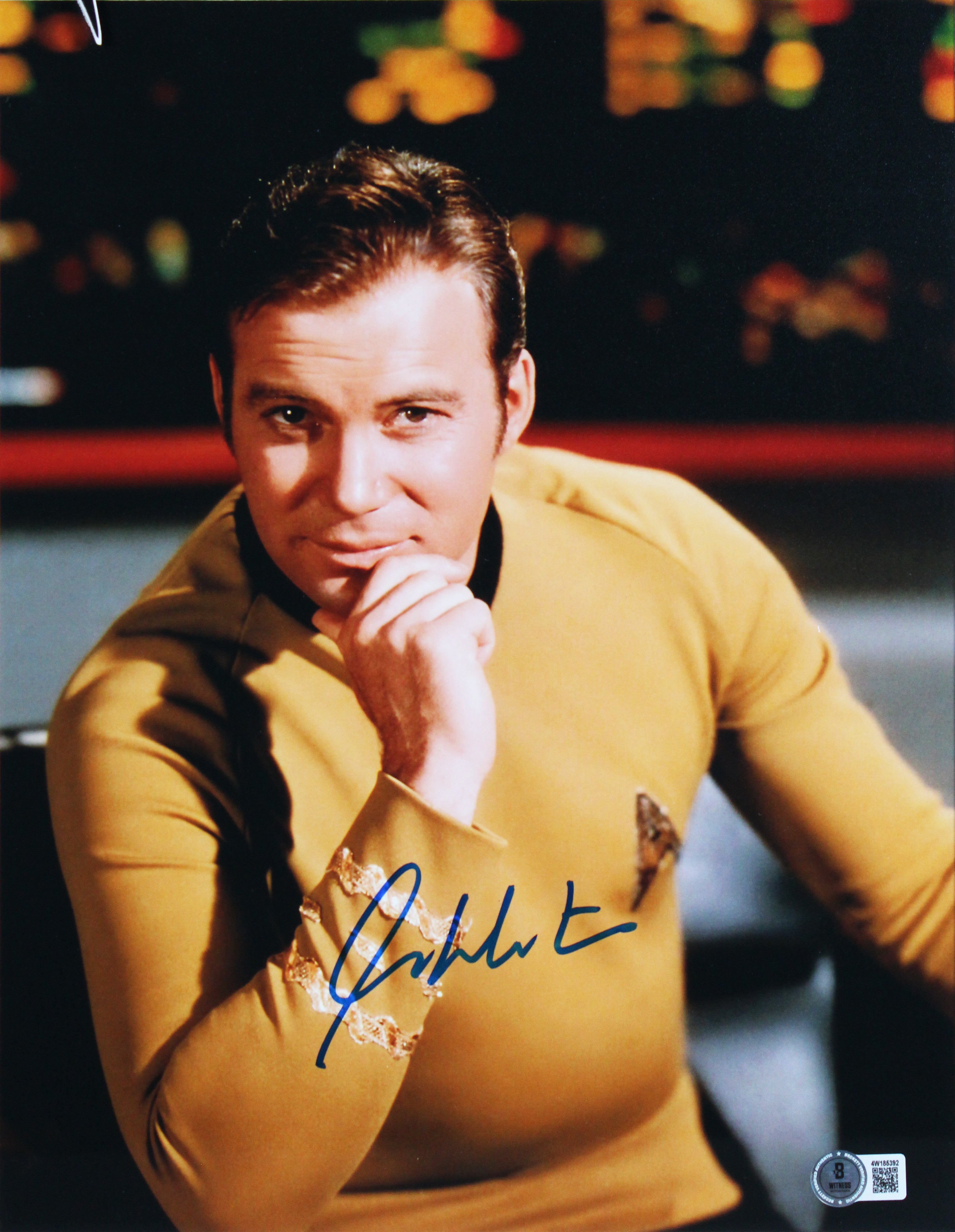 Star Trek (4) Shatner, Takei Koenig & Nichols Signed Frame Display BAS #AG010191