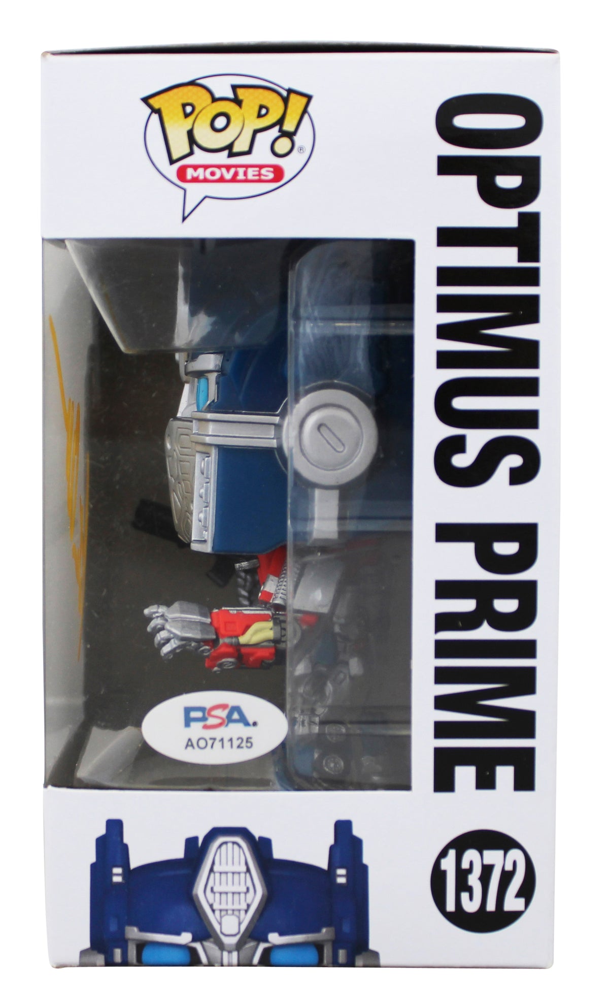 Peter Cullen Signed Optimus Prime #1372 Funko Pop Vinyl Figure PSA/DNA #AO71125