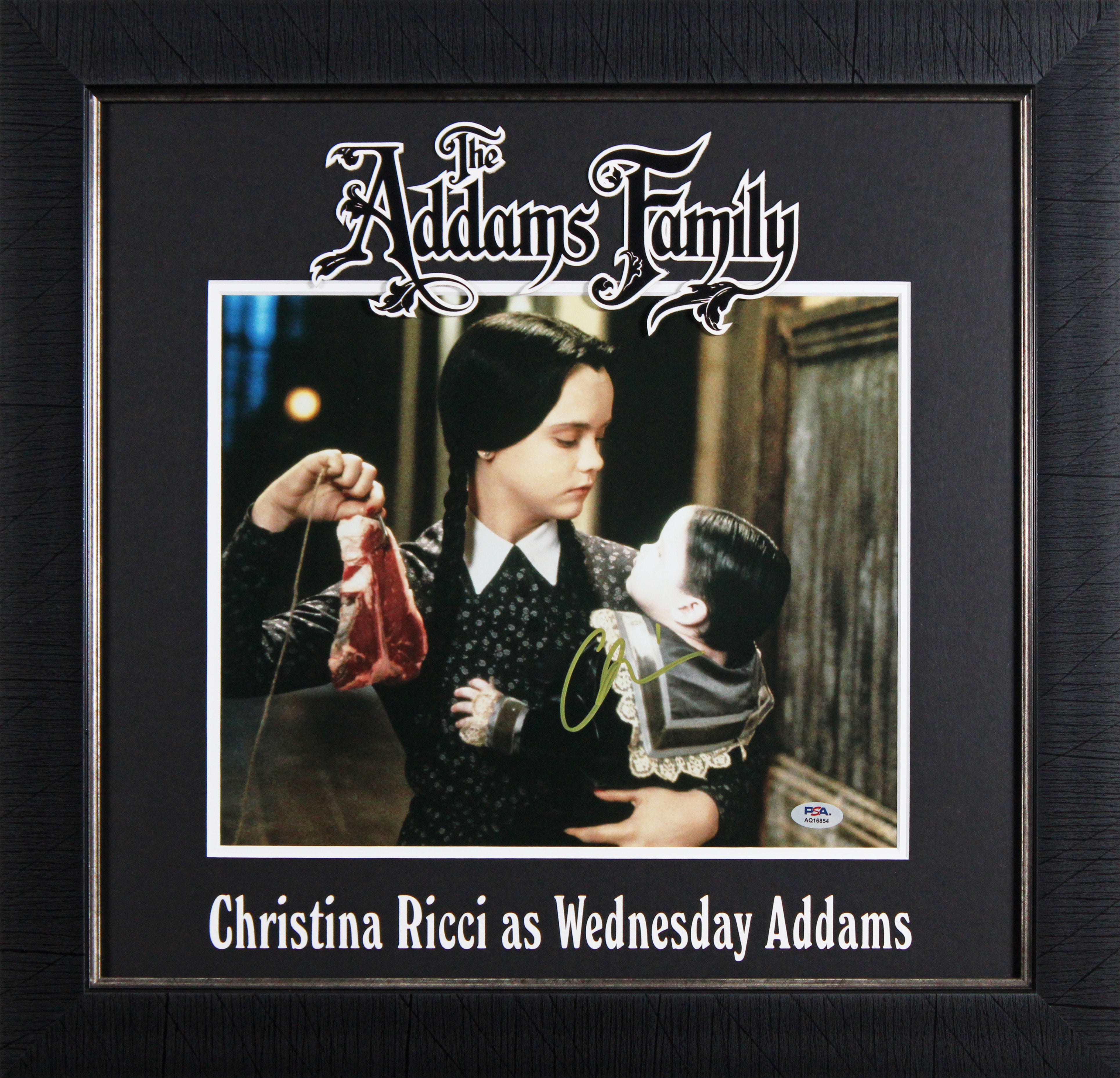 Christina Ricci The Addams Family Signed 11x14 Framed Photo PSA/DNA #AQ16854