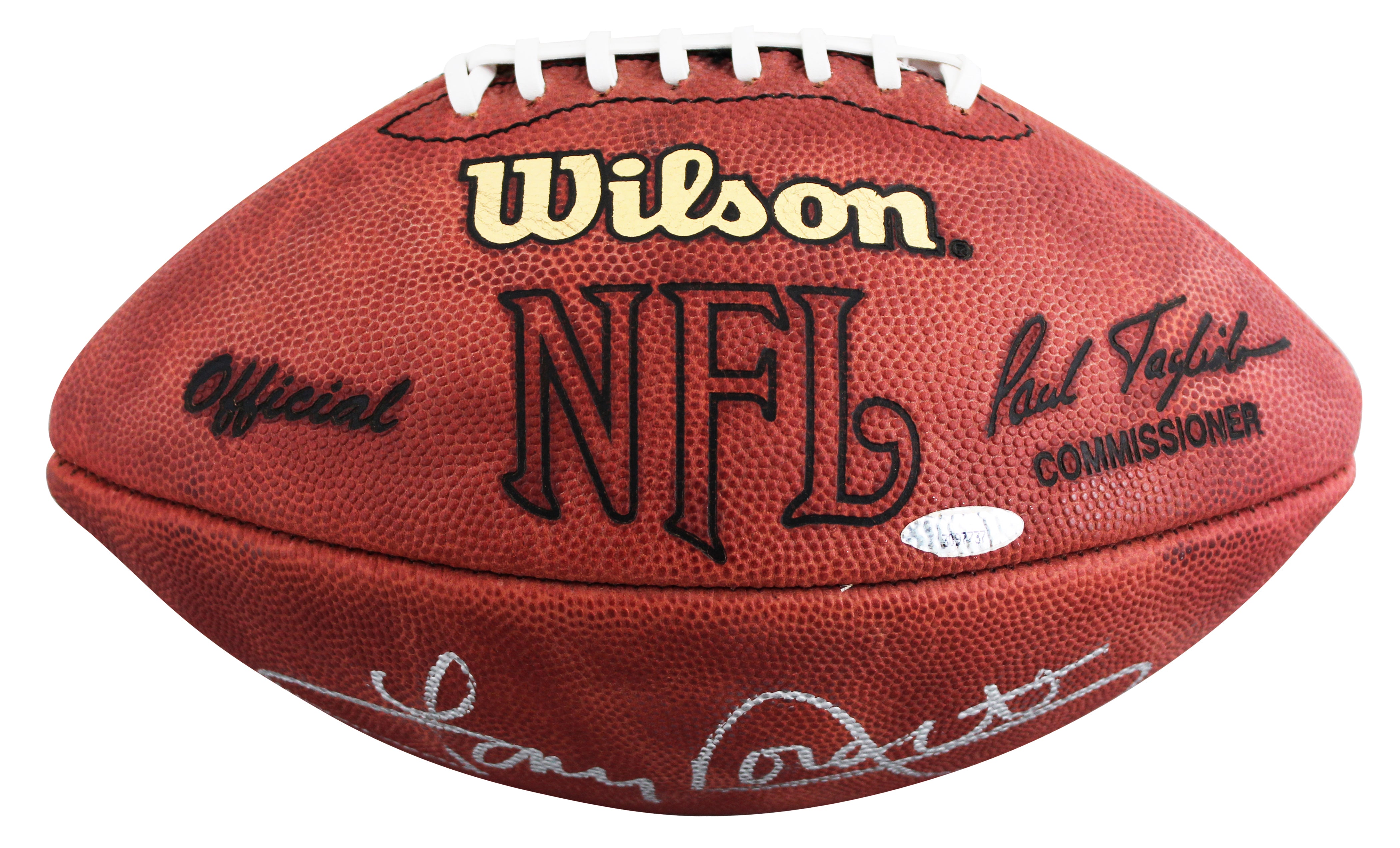Cowboys Tony Dorsett Authentic Signed Official Wilson Nfl Football BAS #BY103586