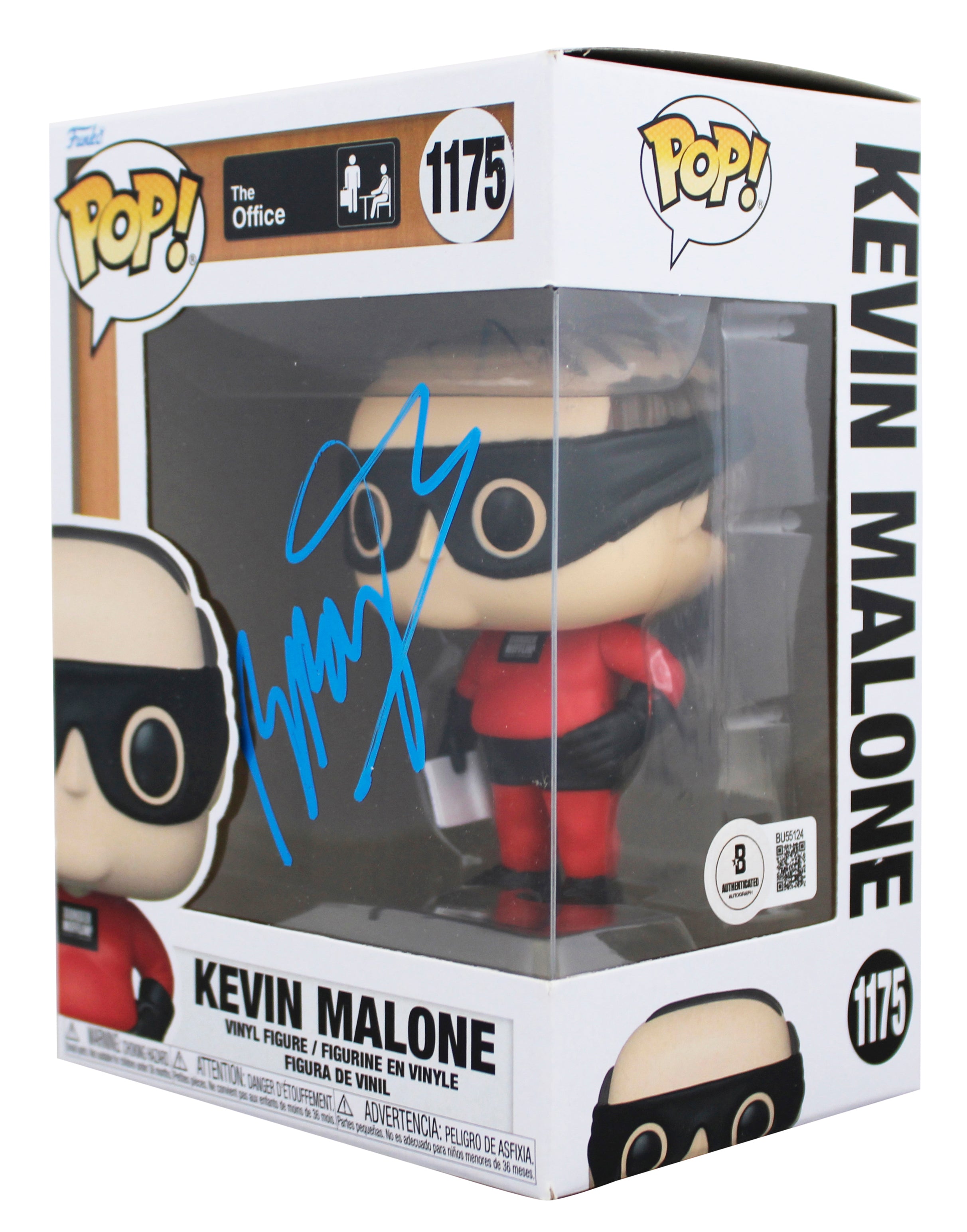Brian Baumgartner The Office Signed Kevin #1175 Funko Pop Figure BAS #BU55124