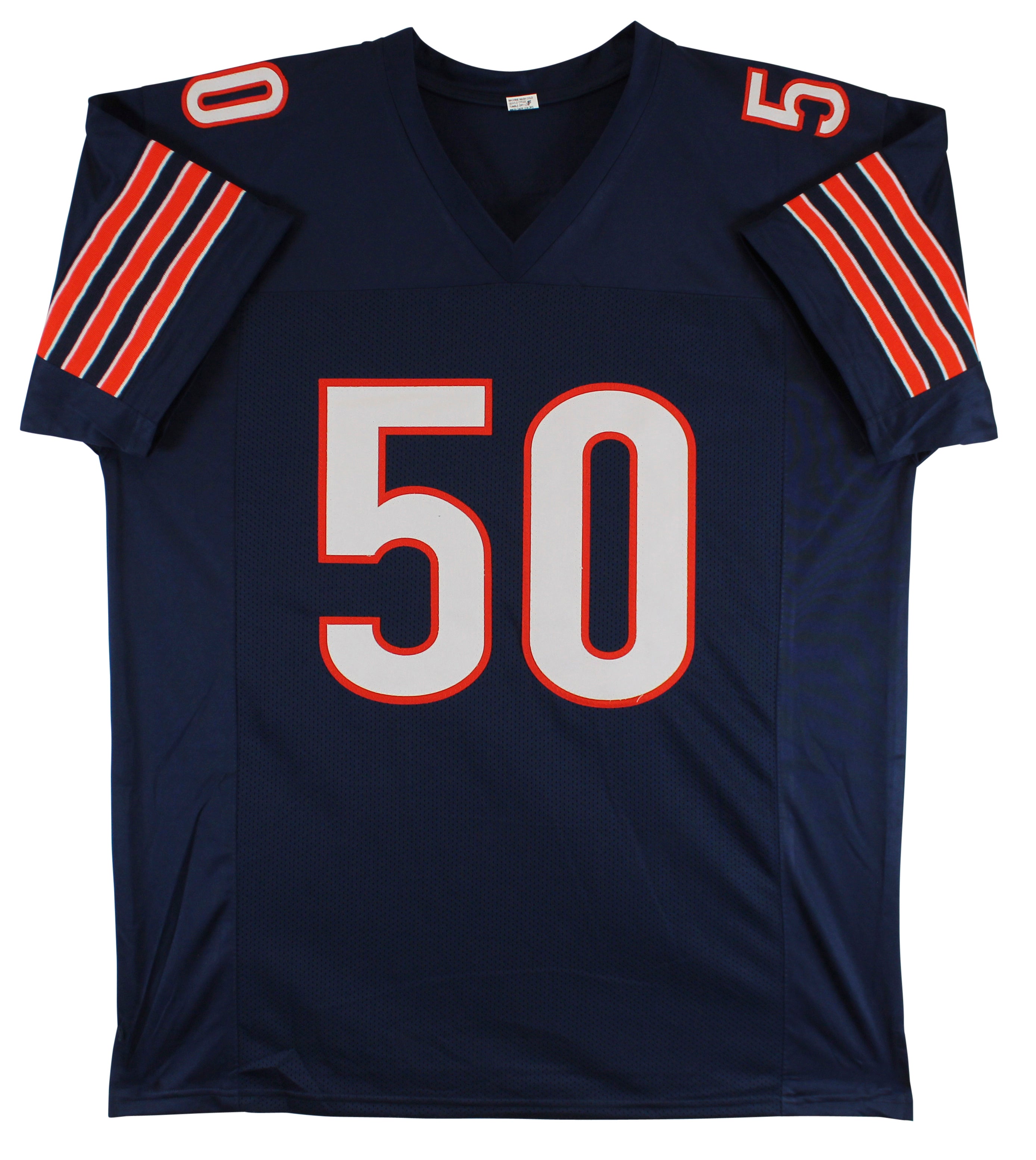 Mike Singletary Authentic Signed Navy Pro Style Jersey Autographed JSA Witness
