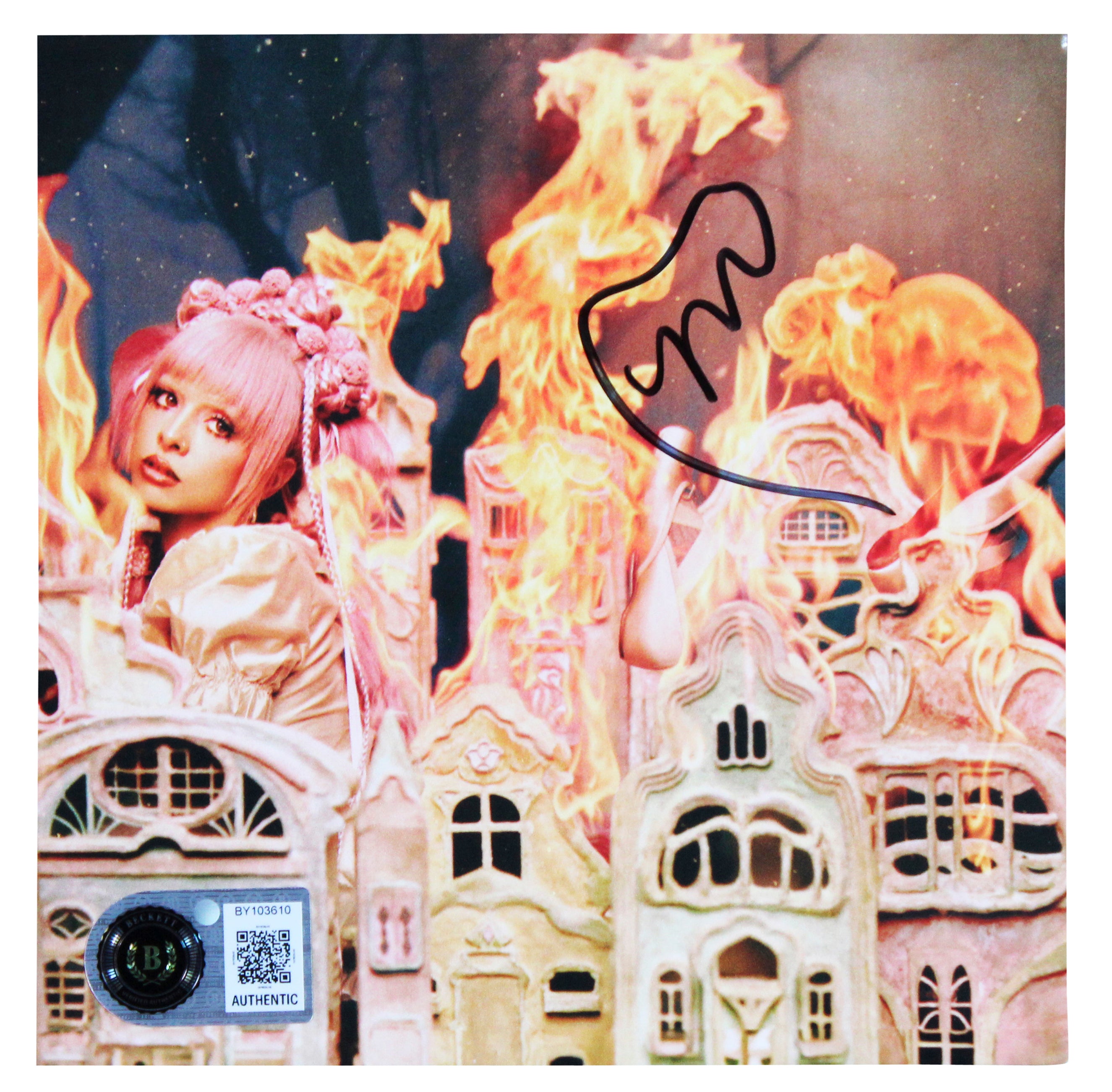 Melanie Martinez Authentic Signed Hades Cd Insert W/ Disk Autographed BAS