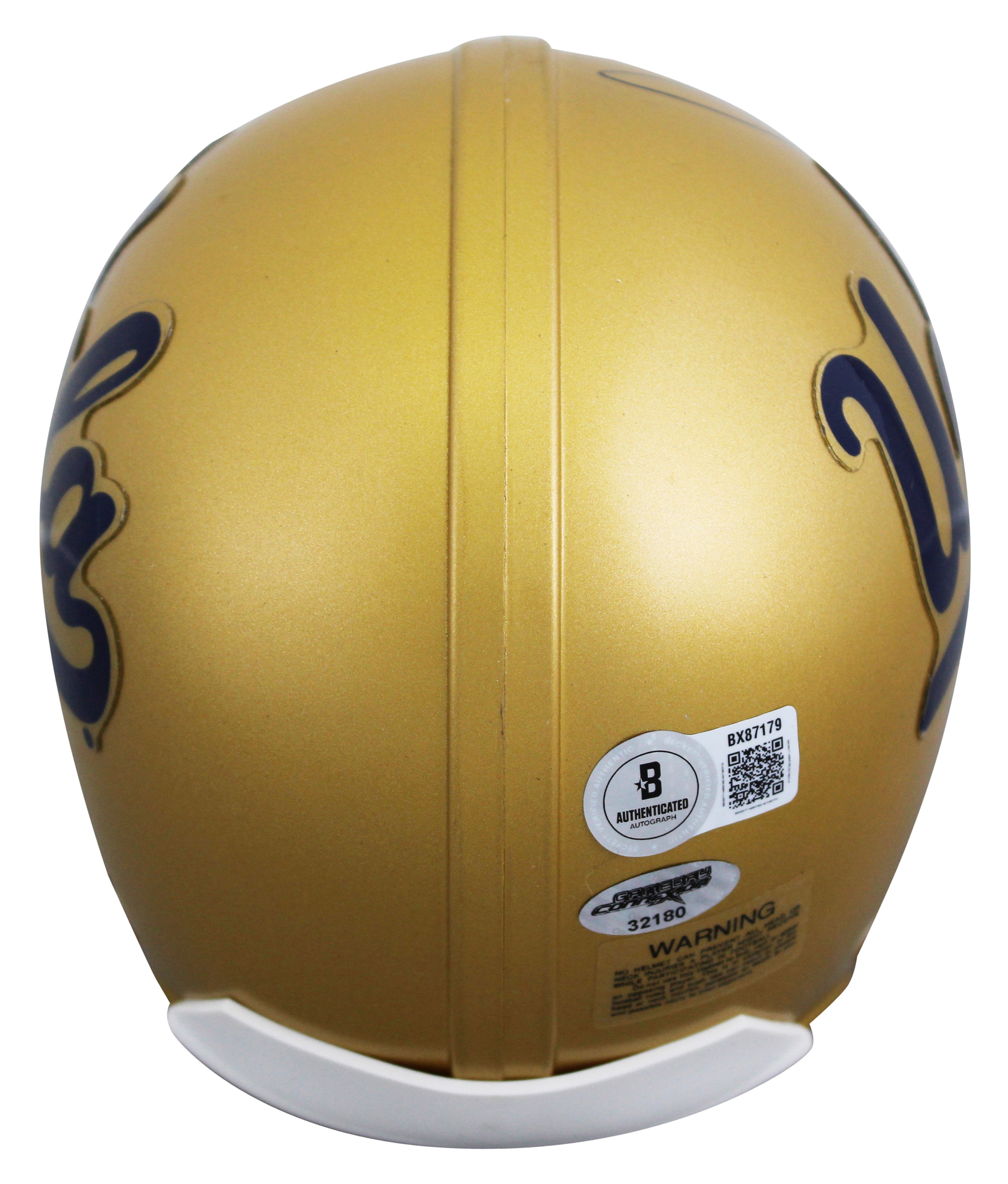 UCLA Gary Beban "Heisman" Authentic Signed Rep Mini Helmet BAS #BX87179