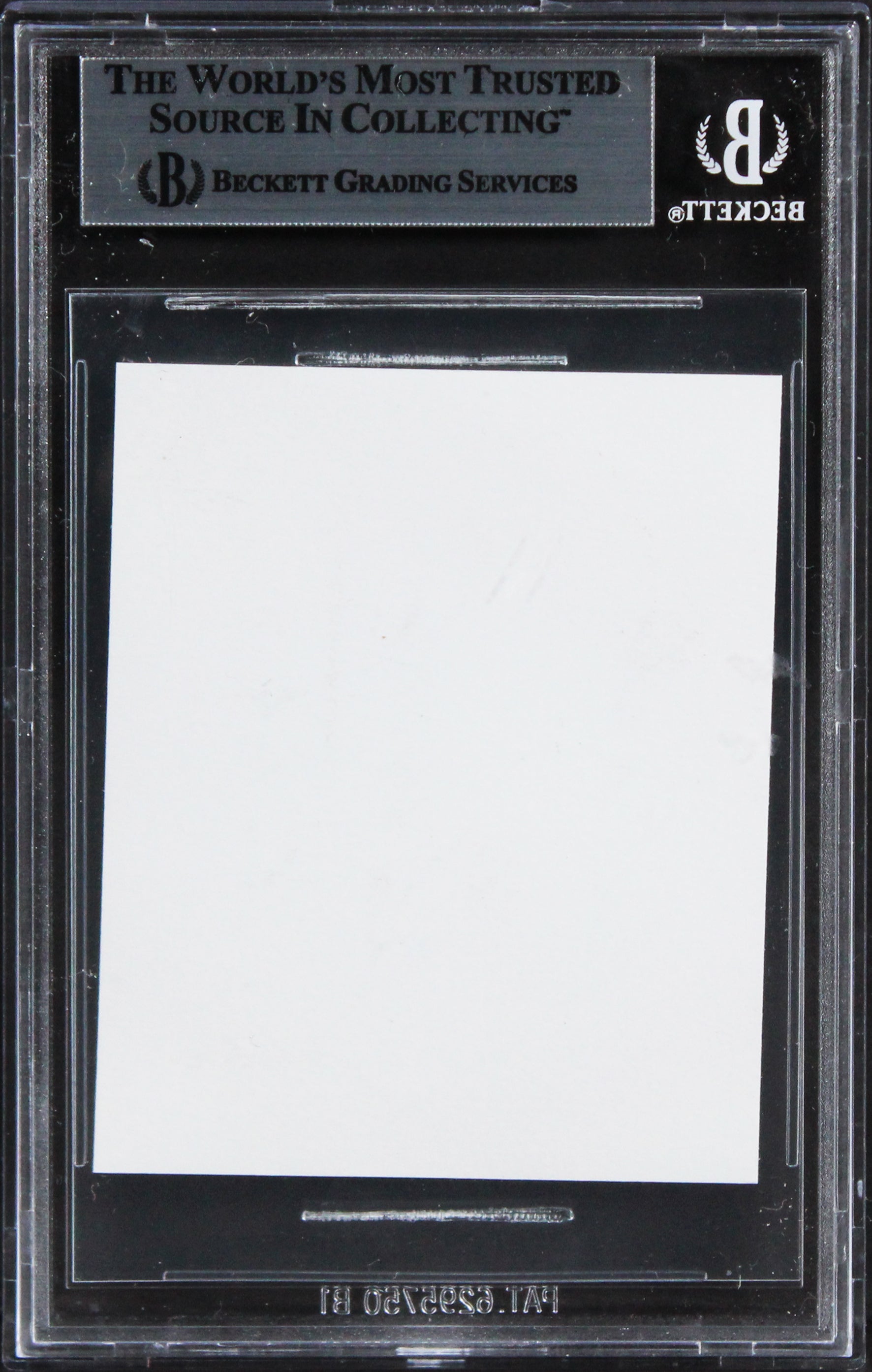 UCLA John Wooden "Best Wishes, UCLA" Signed 2.5x3 Cut Signature BAS Slabbed