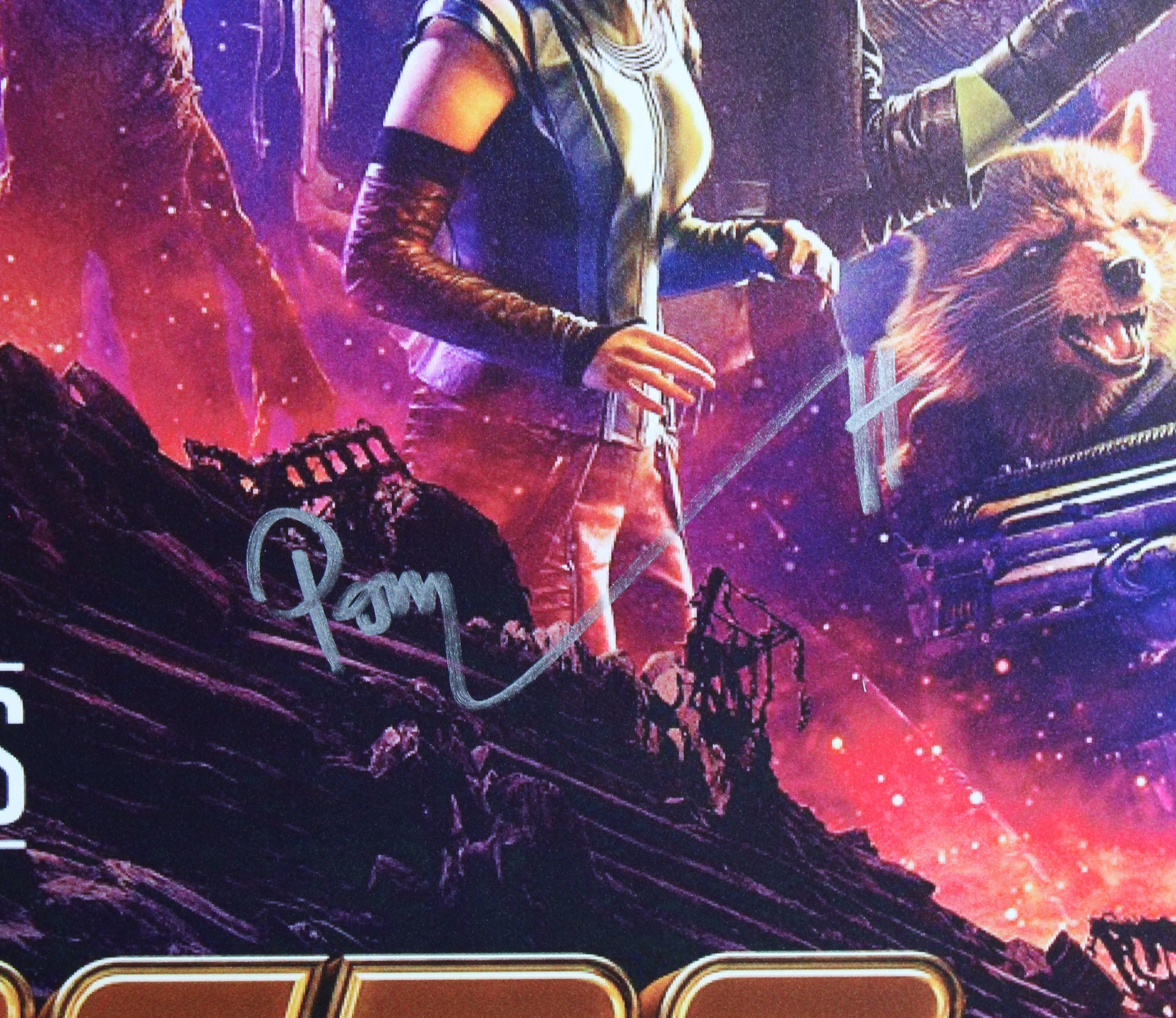 Benedict Cumberbatch & Pom Klementieff Avengers Signed 27x40 Poster BAS 2
