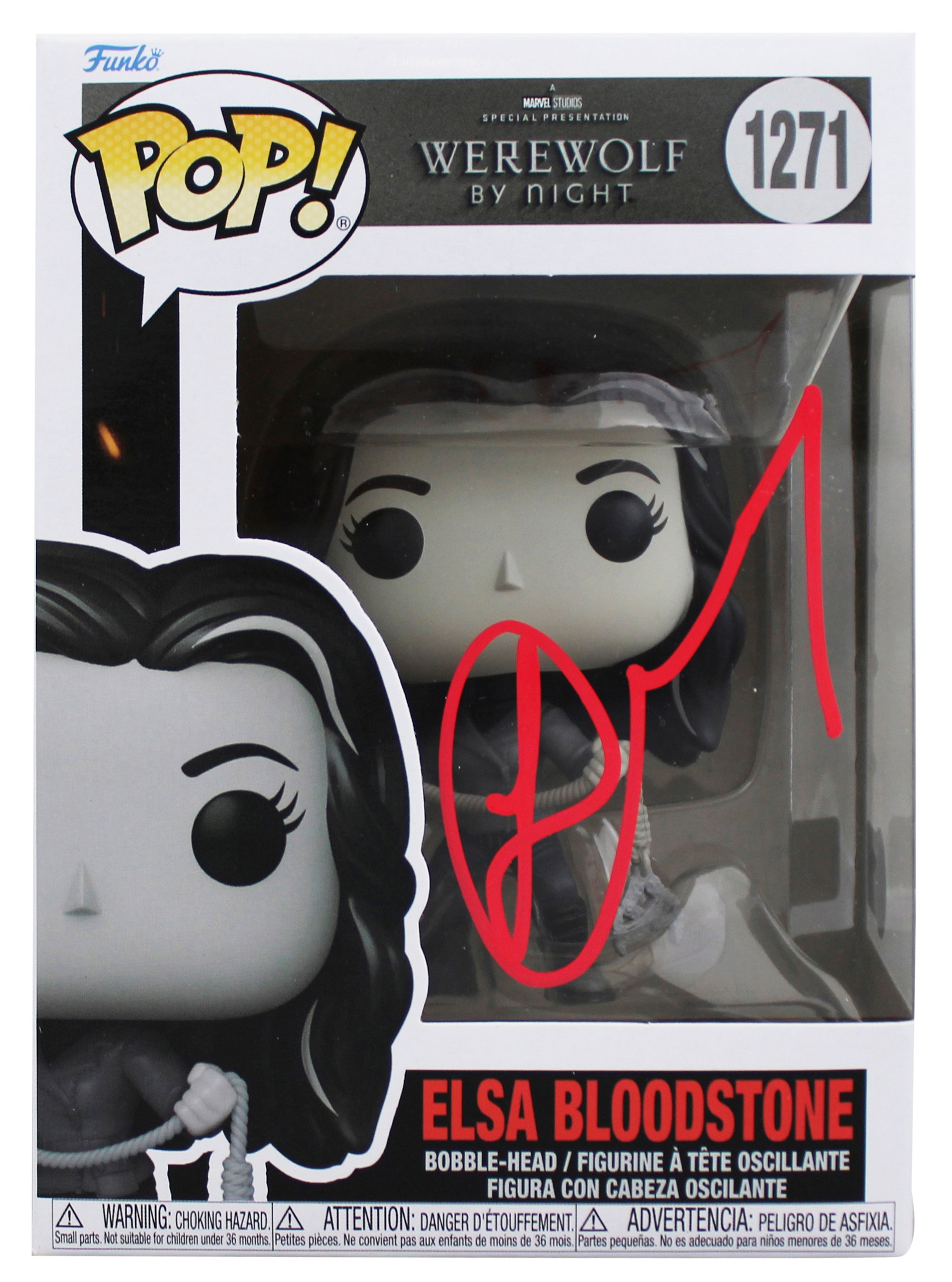 Laura Donnelly Signed Elsa Bloodstone #1271 Funko Pop Vinyl Figure BAS #BU55092