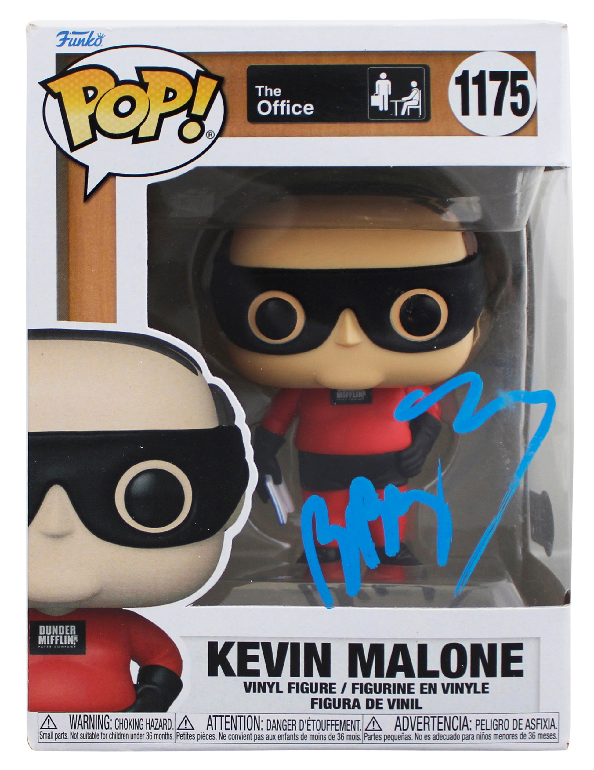 Brian Baumgartner The Office Signed Kevin #1175 Funko Pop Figure BAS #BU55089