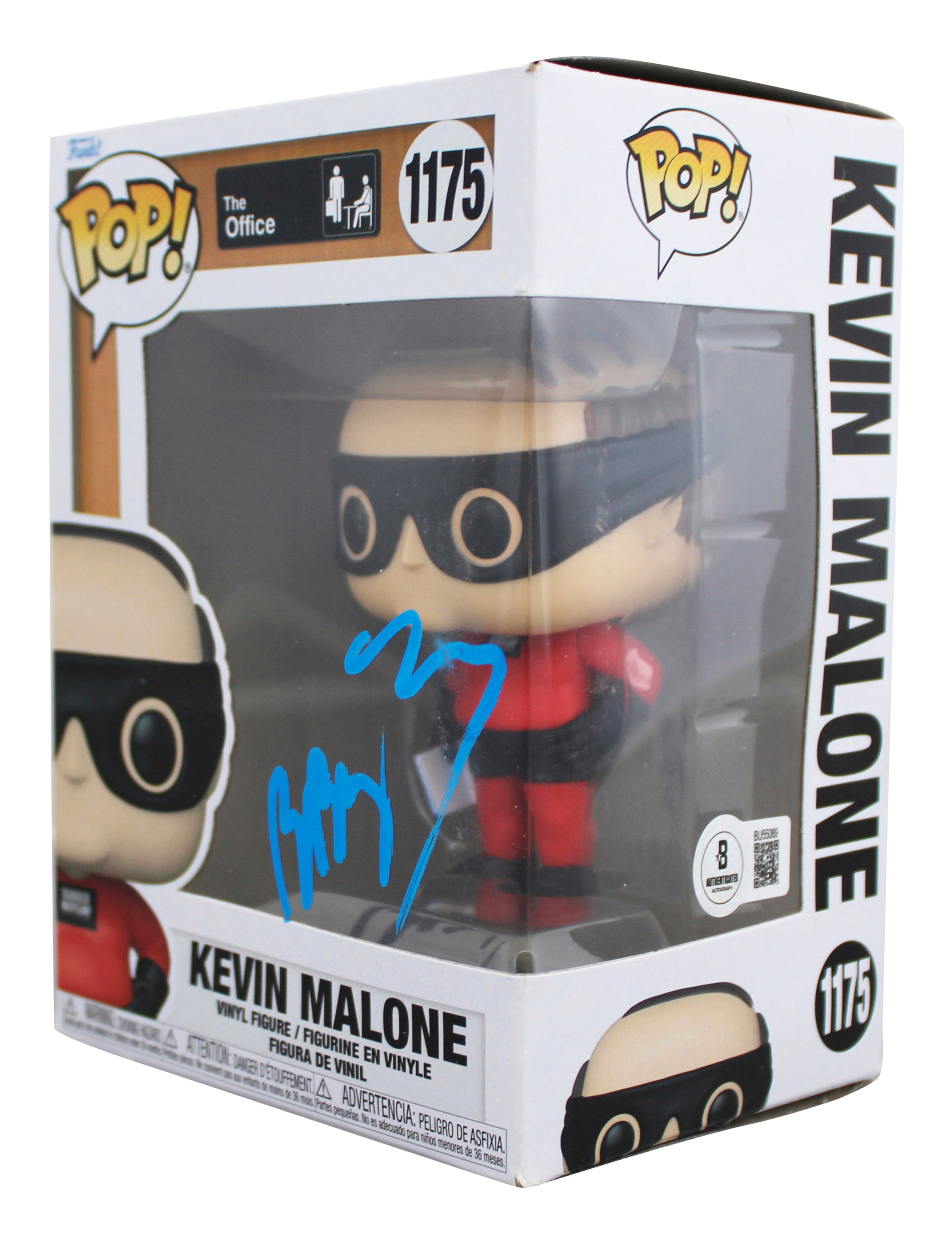 Brian Baumgartner The Office Signed Kevin #1175 Funko Pop Figure BAS #BU55089