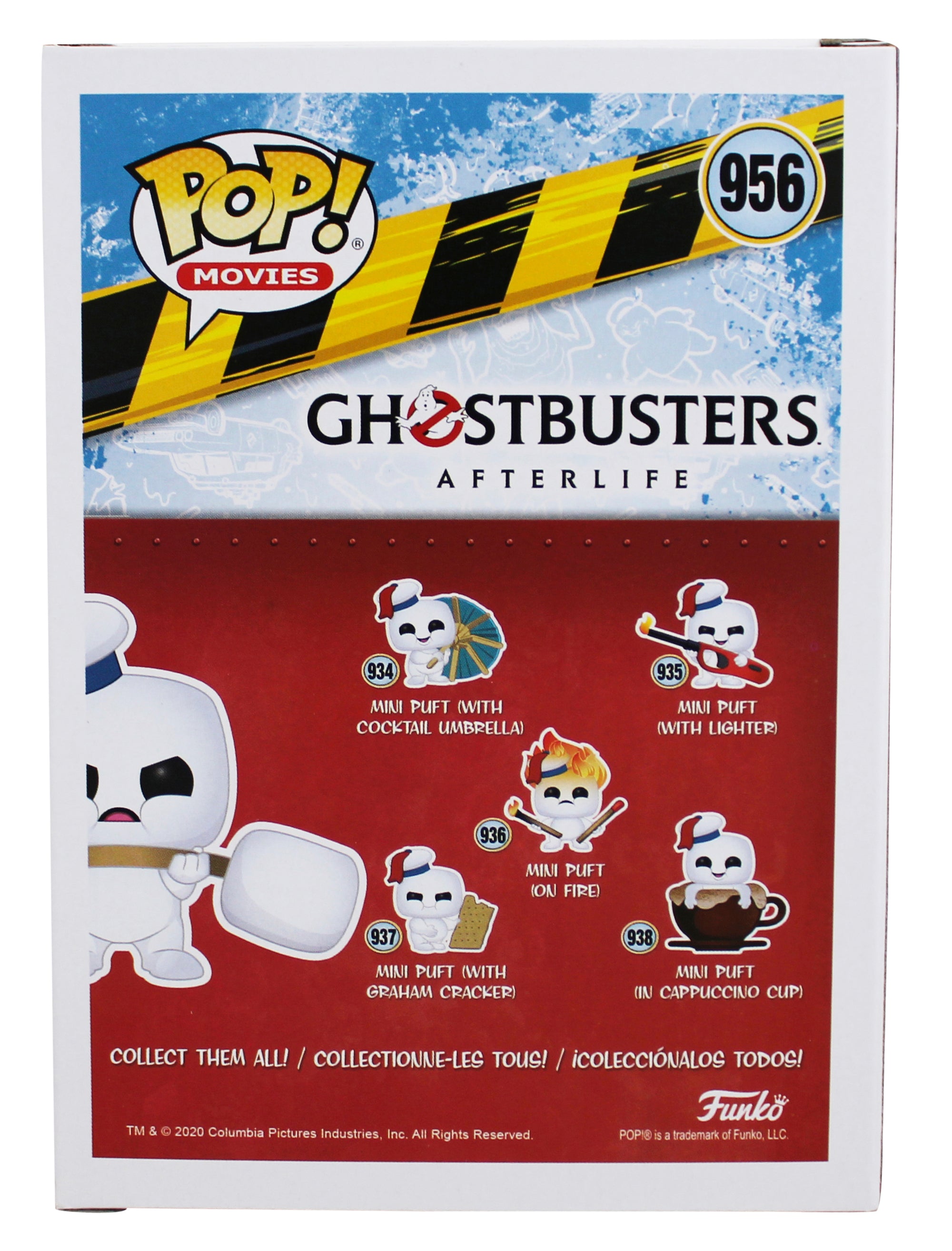 Ira Heiden Ghostbusters "Mini Puft" Signed #956 Funko Pop Vinyl Figure BAS