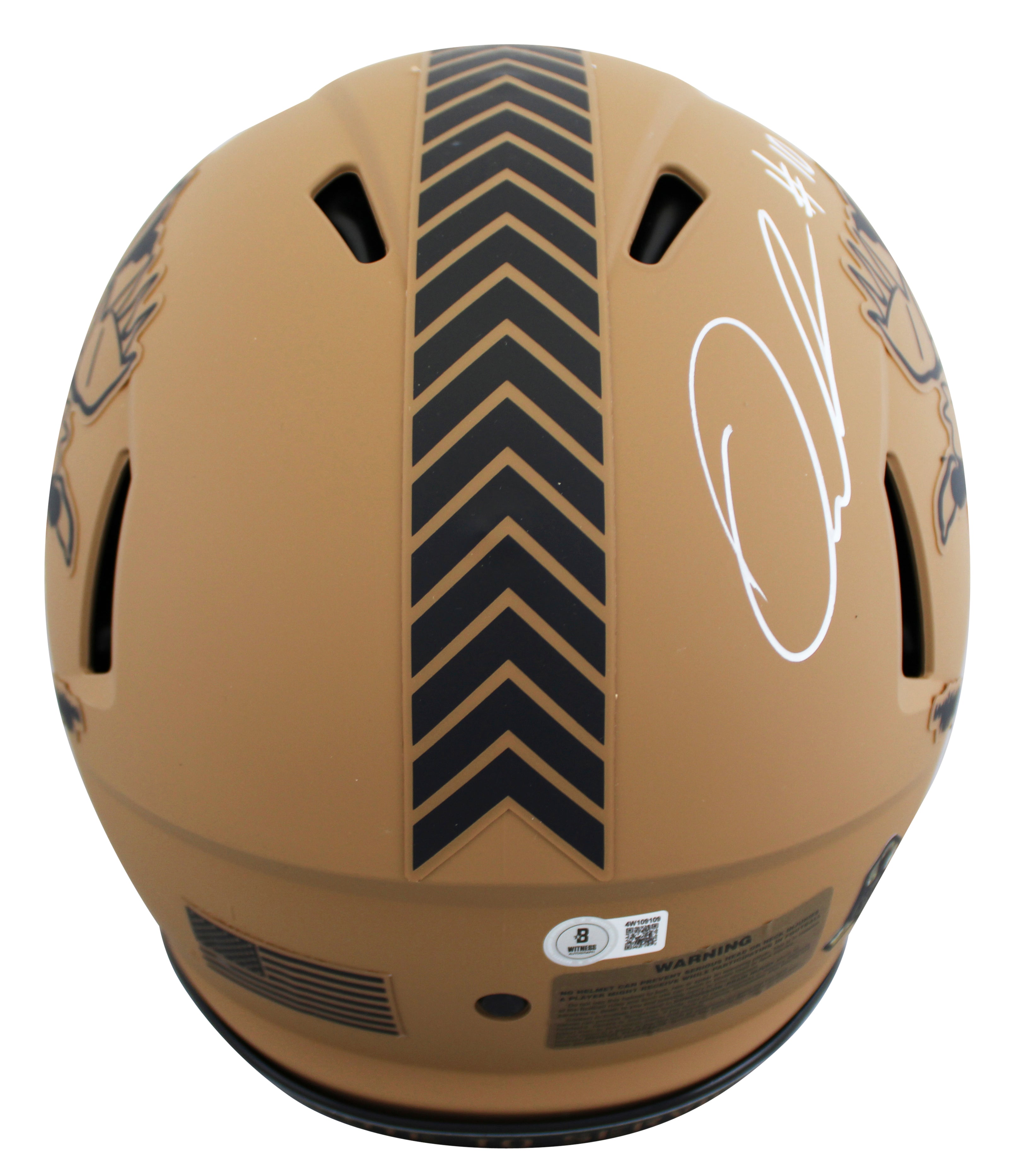 Browns Quinshon Judkins Signed STS II F/S Speed Proline Helmet W/ Case BAS Wit