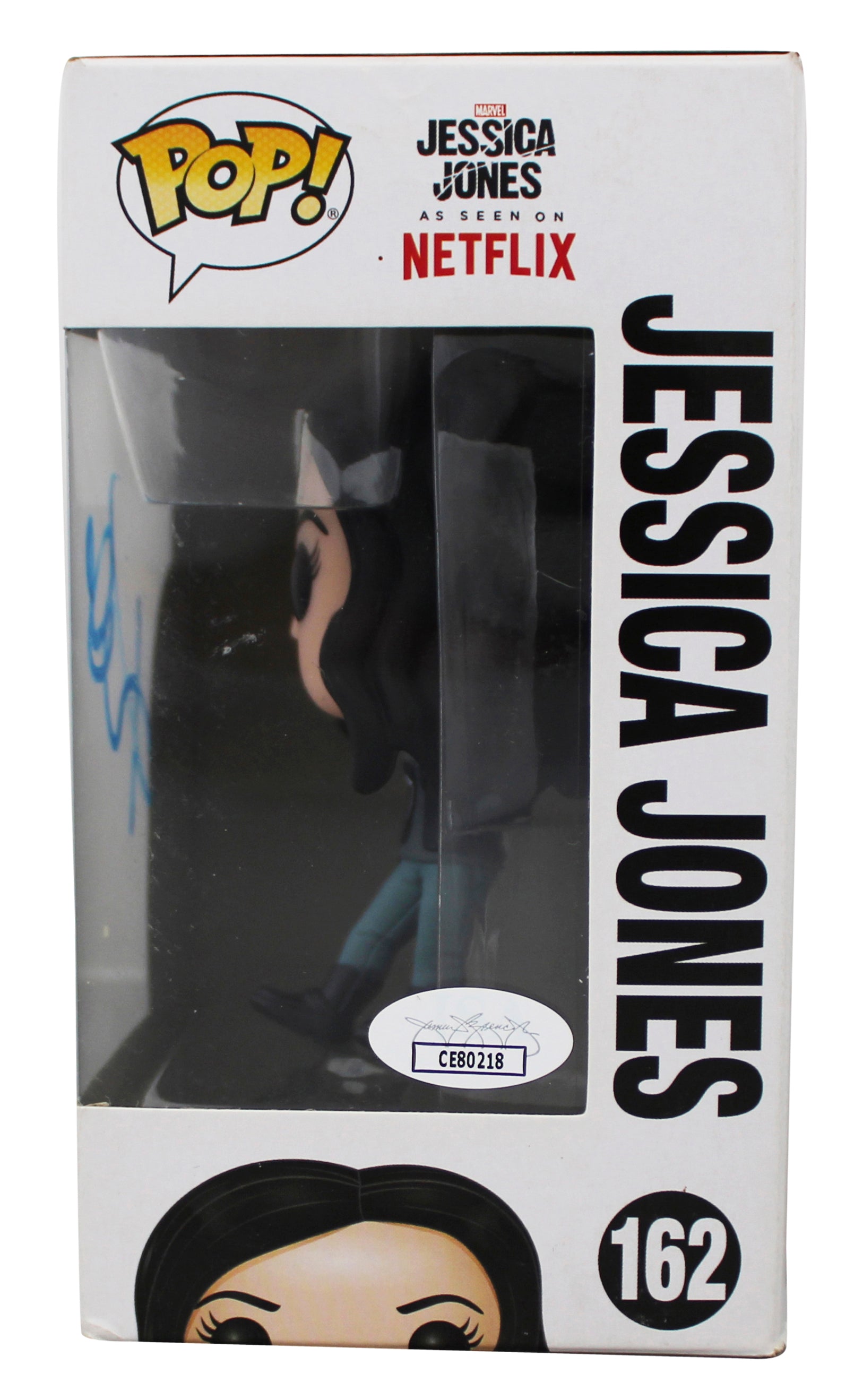 Krysten Ritter Jessica Jones Signed #162 Funko Pop Vinyl Figure JSA #CE80218