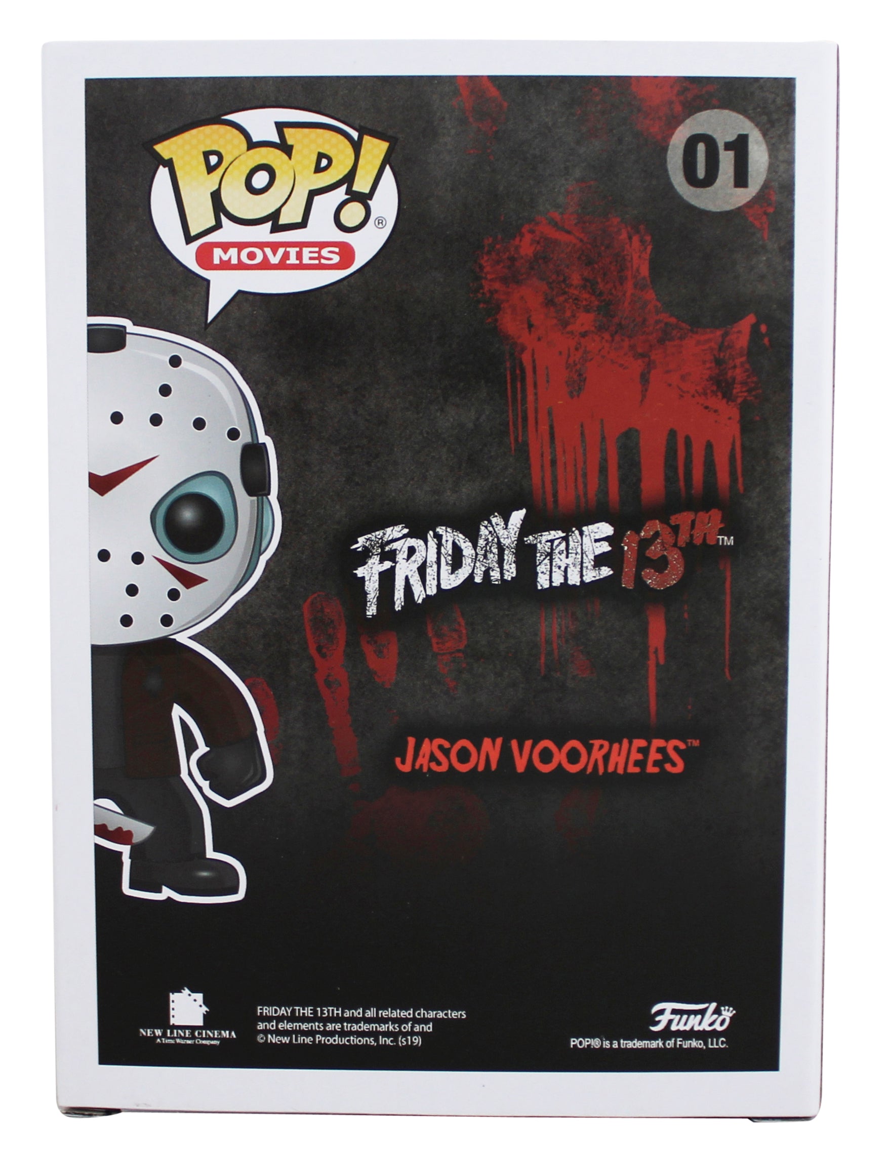 Ari Lehman Friday The 13th Signed Jason #01 Funko Pop Figure W/ Sketch BAS Wit