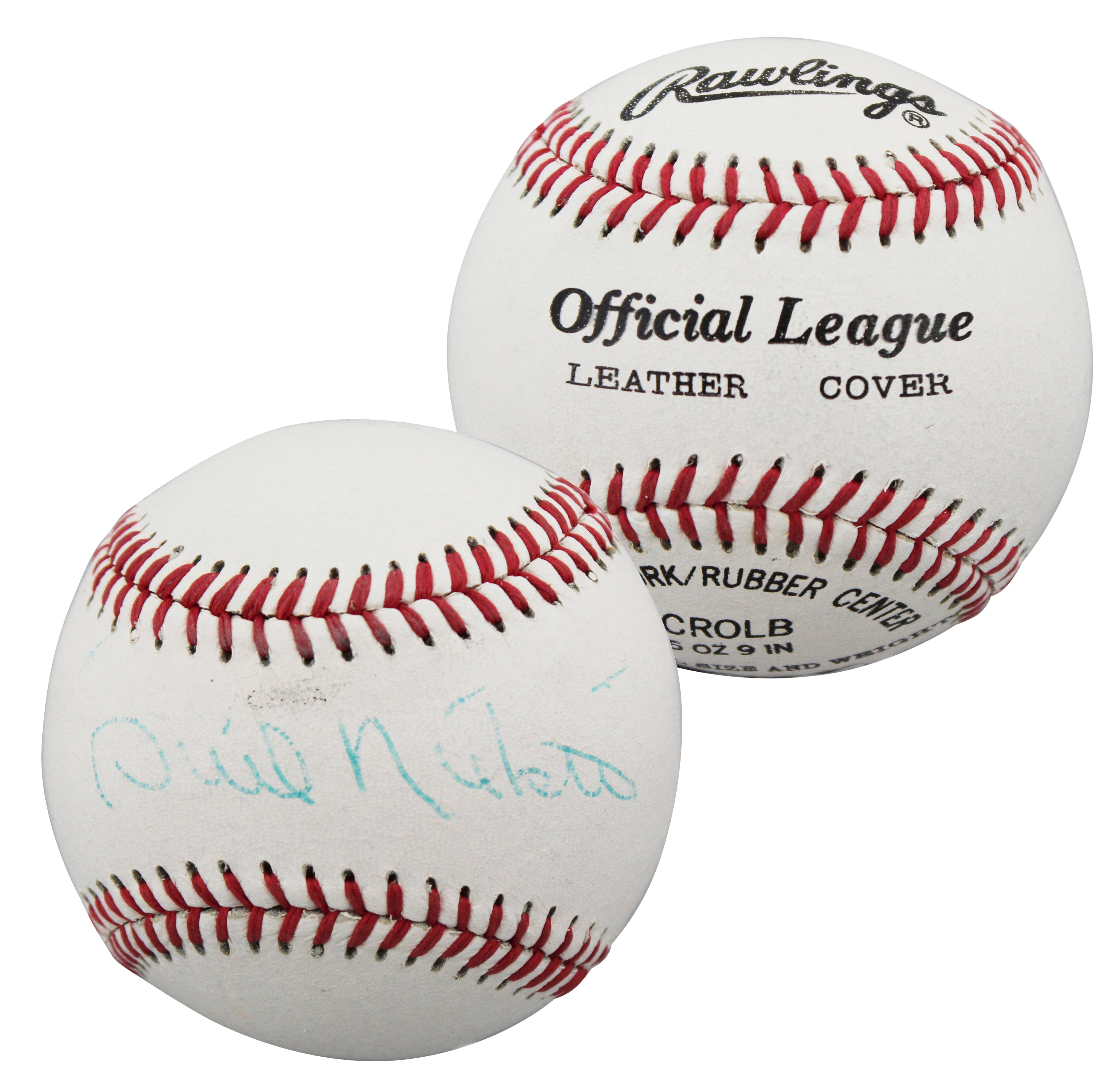 Braves Phil Niekro Authentic Signed Official League Baseball BAS #BU64233