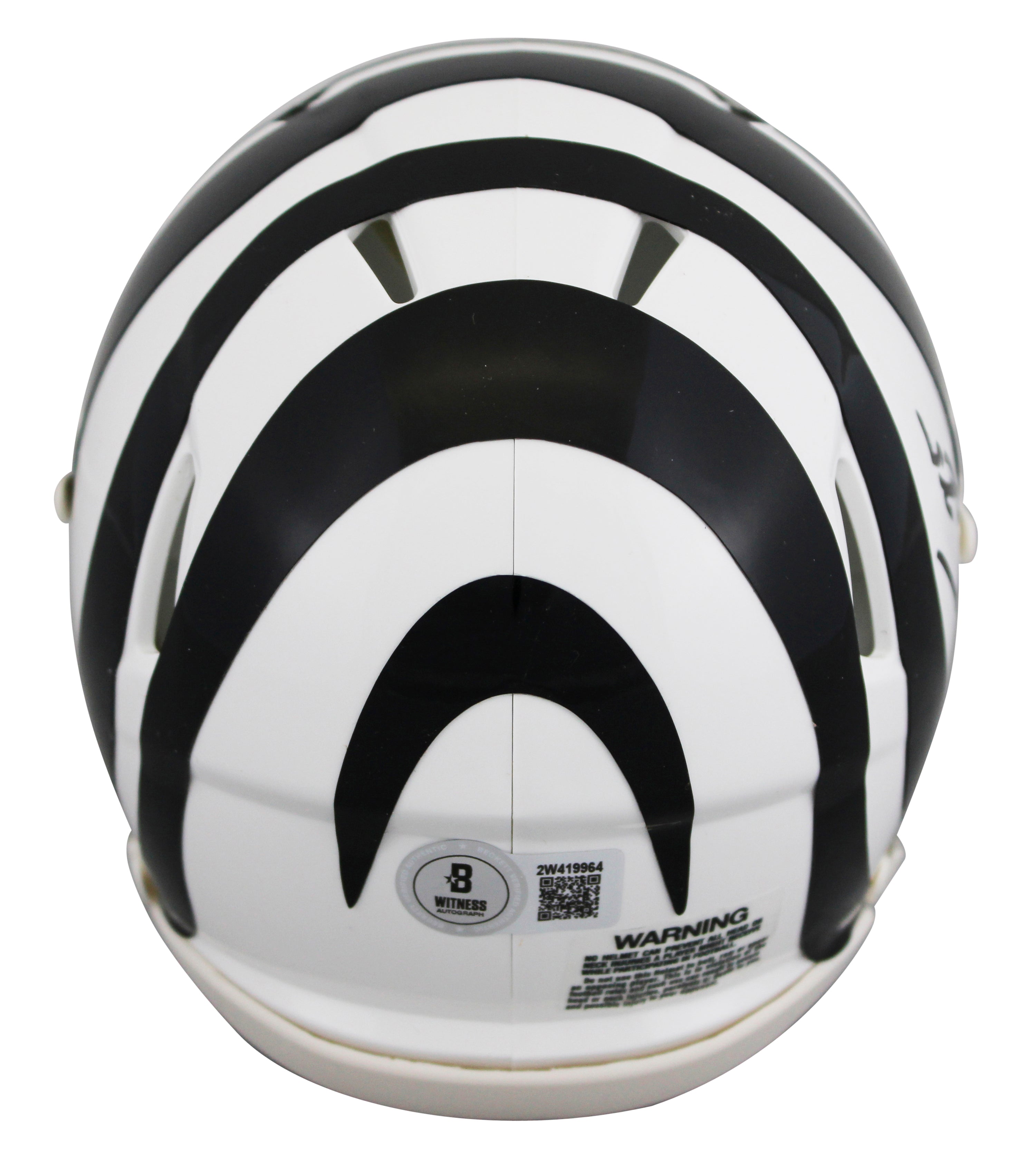 Bengals Tee Higgins Signed 2022 On-Field Alt Speed Mini Helmet BAS Wit #2W419964