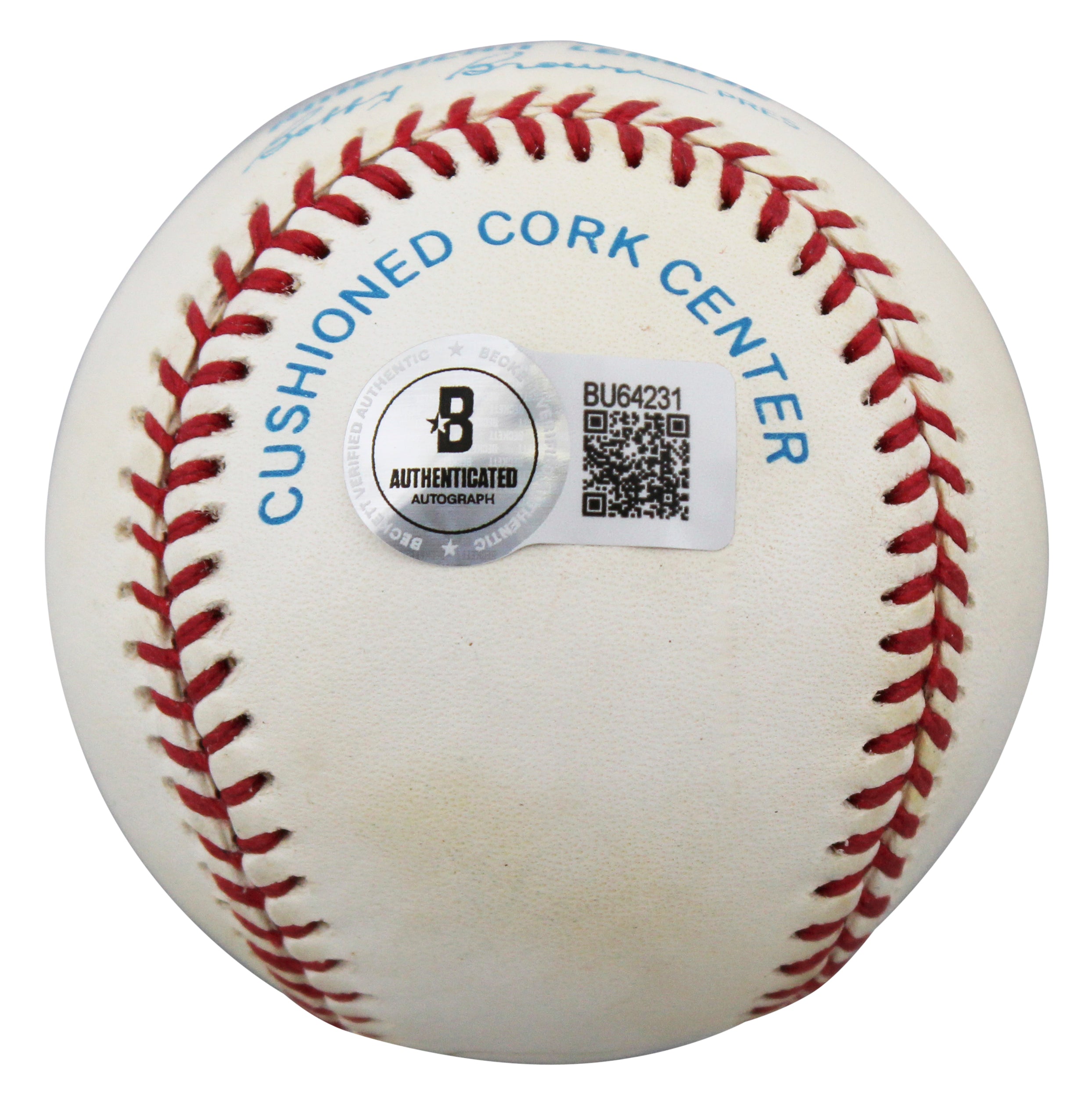 Tigers Cecil Fielder Authentic Signed Bobby Brown OAL Baseball BAS #BU64231