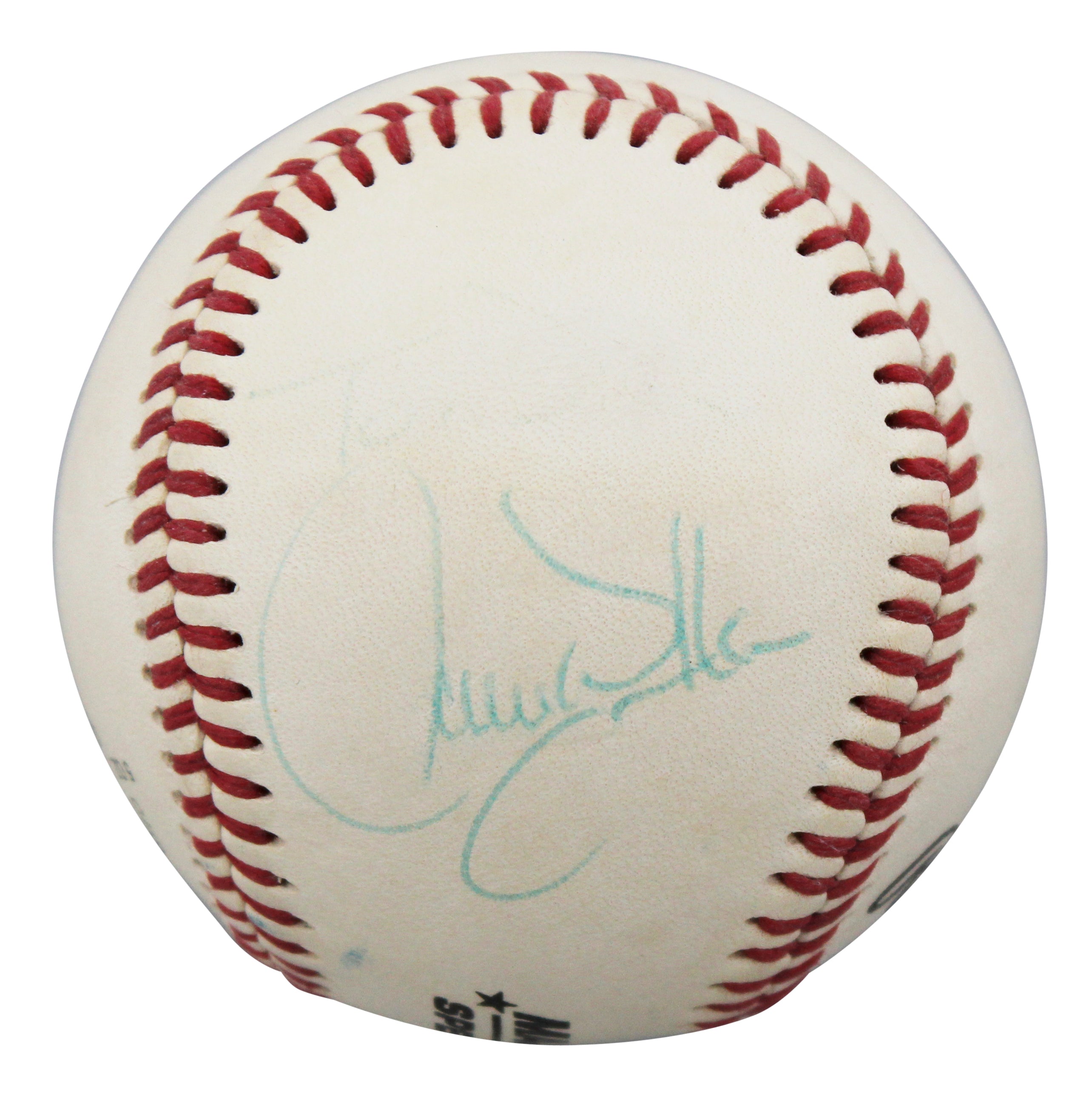 Yankees Larry Walker Authentic Signed Rawlings Baseball Autographed BAS #BU64226