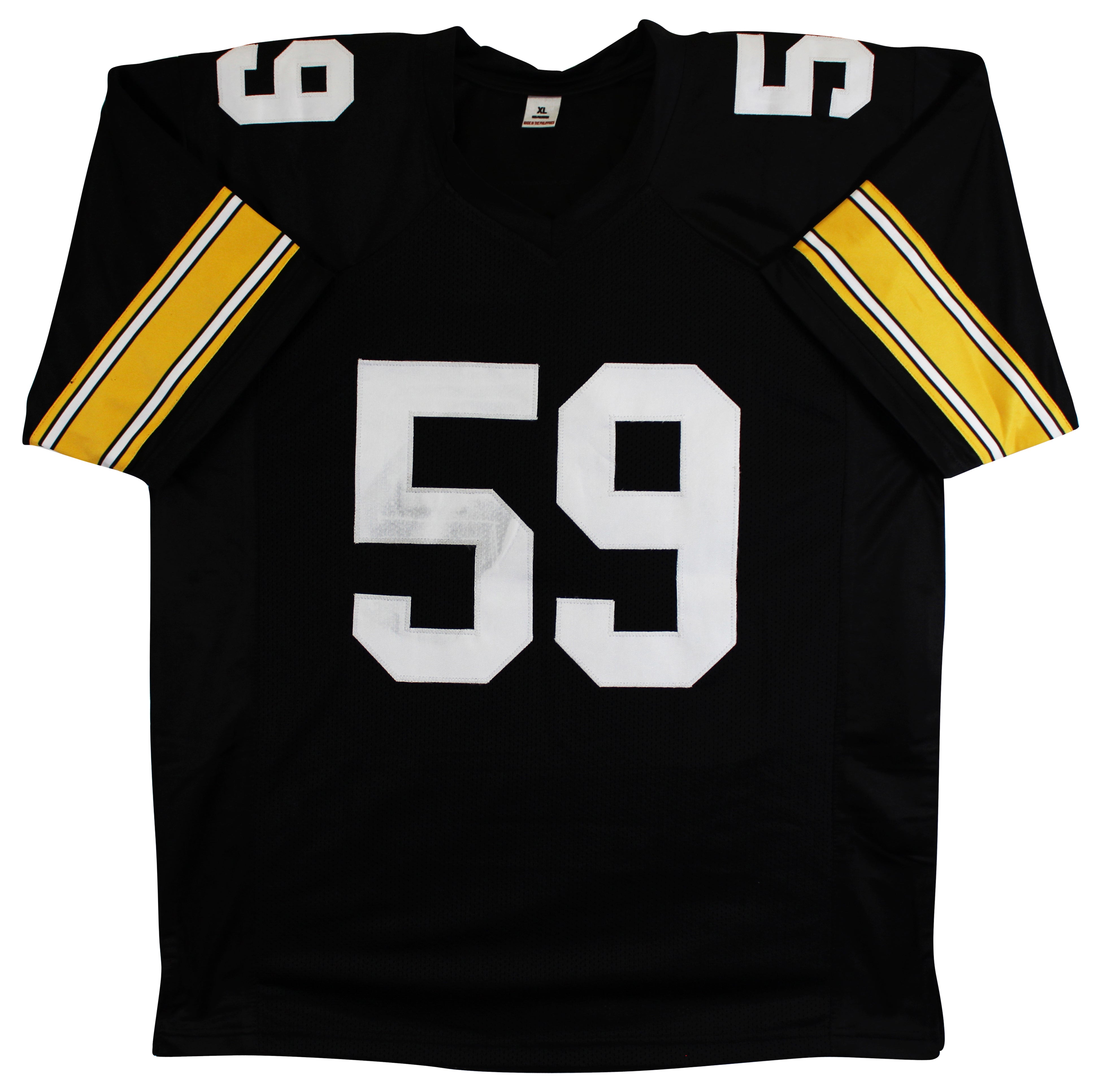 Jack Ham "HOF 88" Authentic Signed Black Pro Style Jersey BAS Witness #3W390914