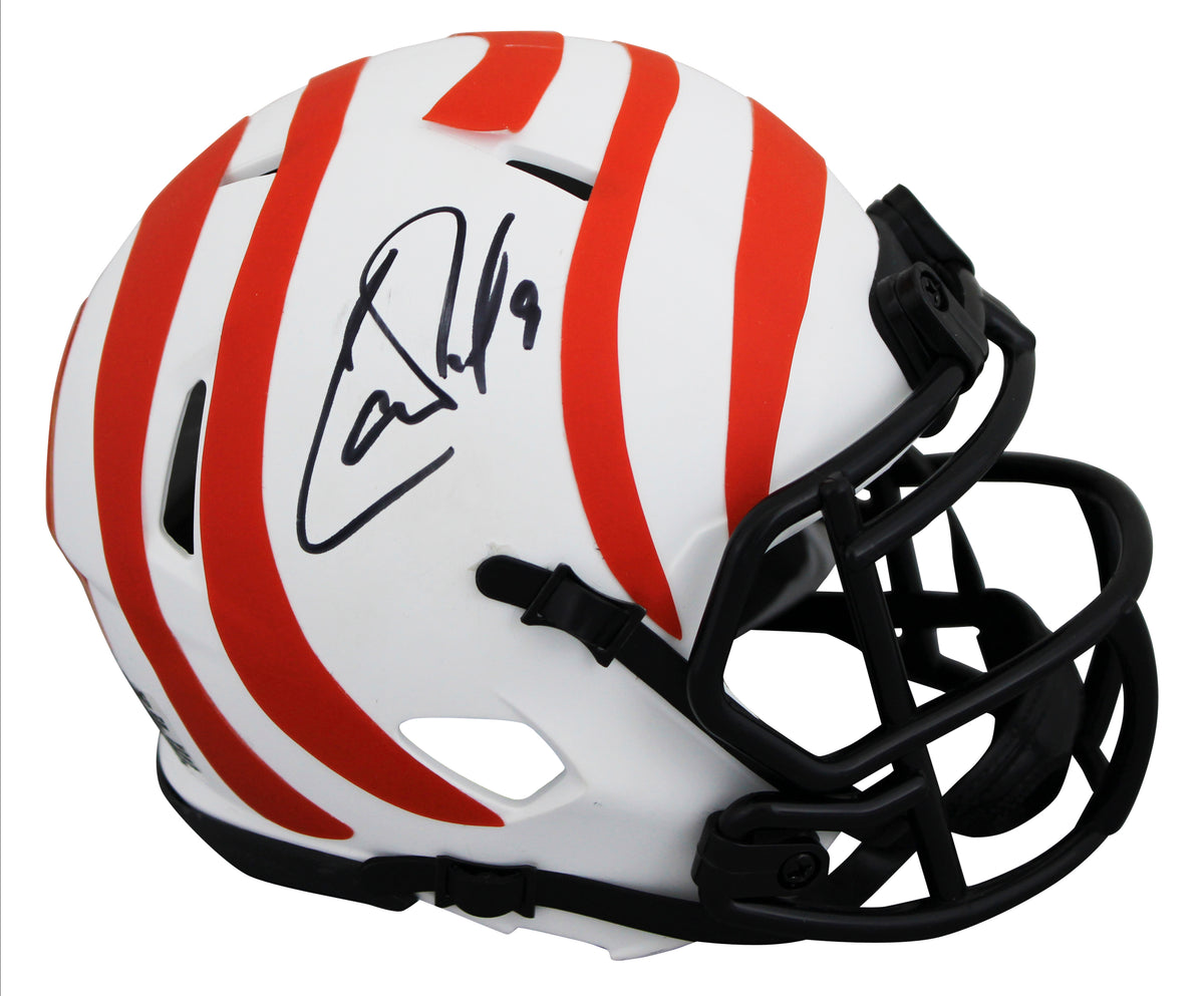 Bengals Carson Palmer Authentic Signed Lunar Speed Mini Helmet JSA #WIT797408