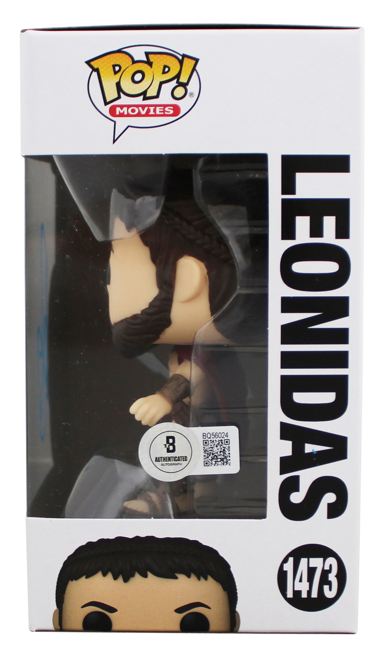Gerard Butler 300 Signed Leonidas #1473 Funko Pop Vinyl Figure BAS #BQ56024